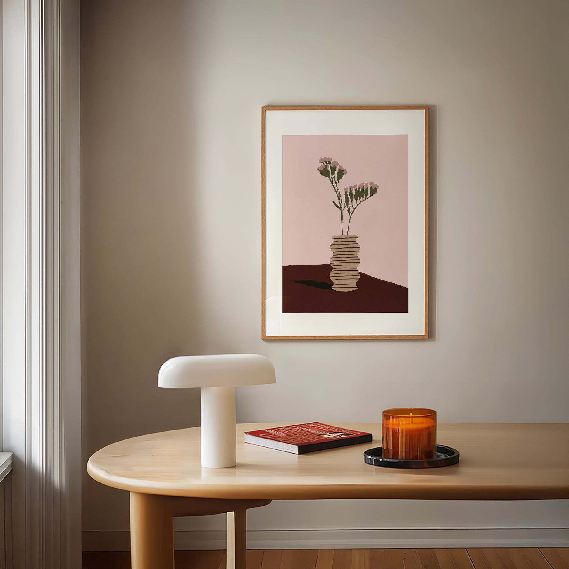 Blush Botanical Vase