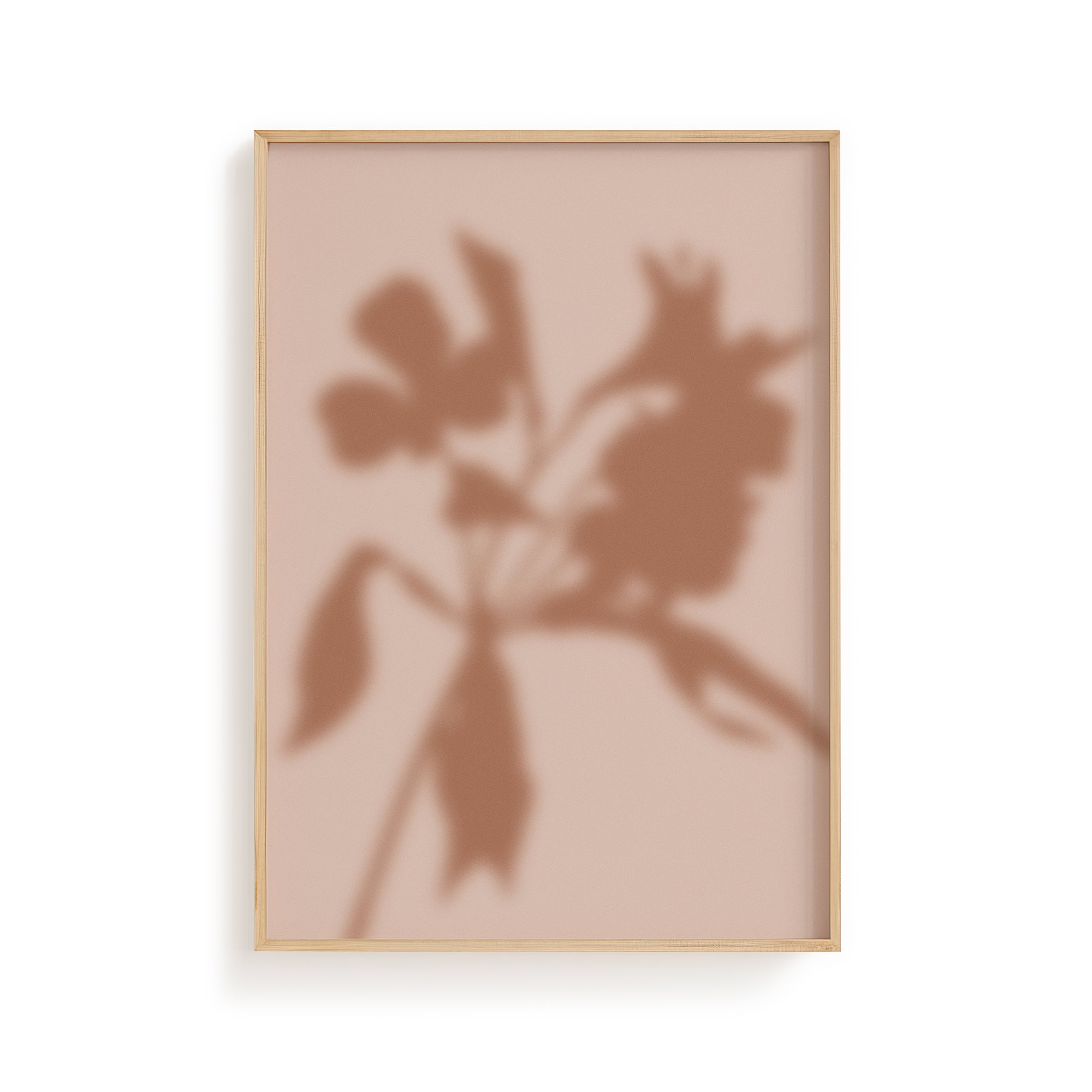 Neutral Botanical Shadow Wall Art