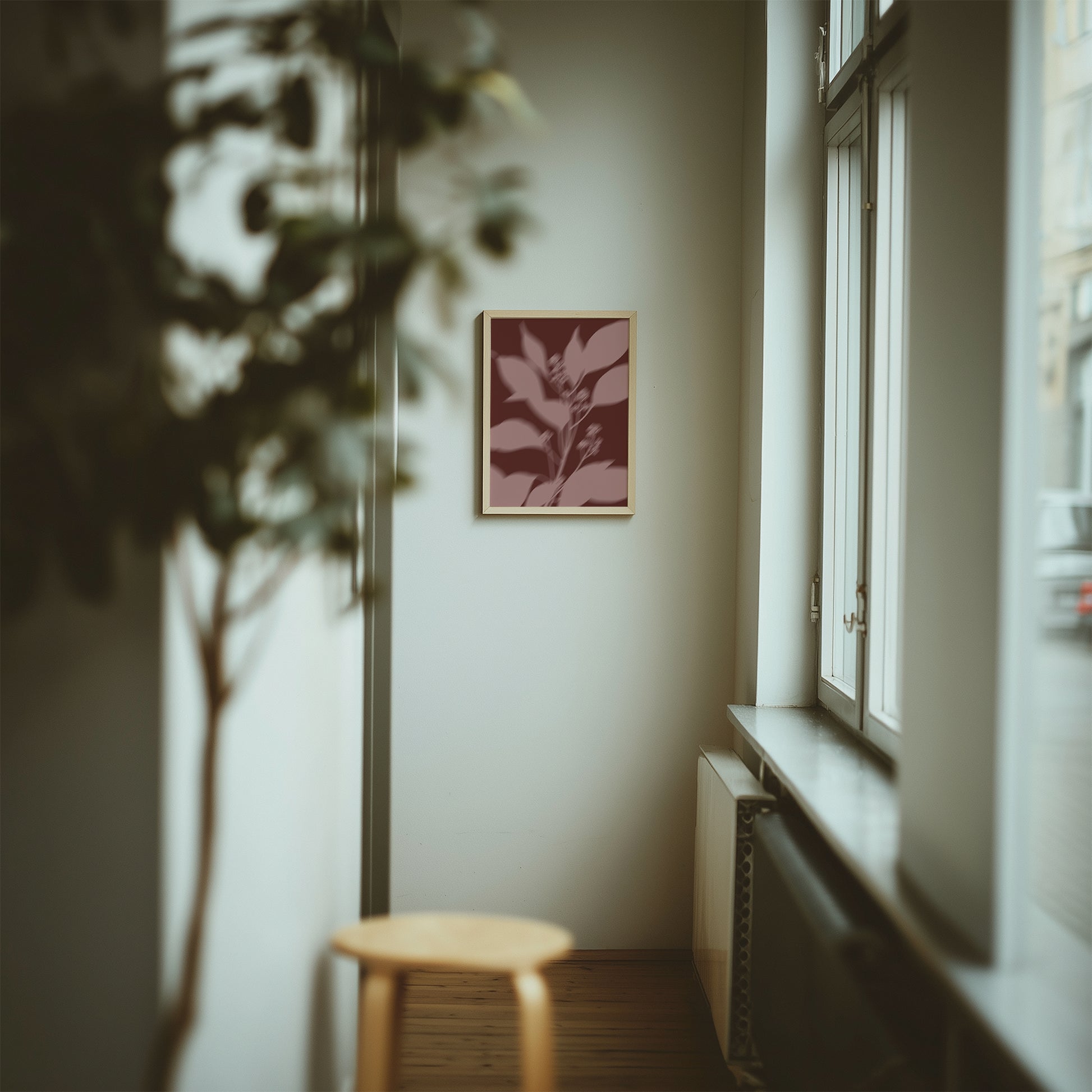 Botanical Shadow I — Rosewood