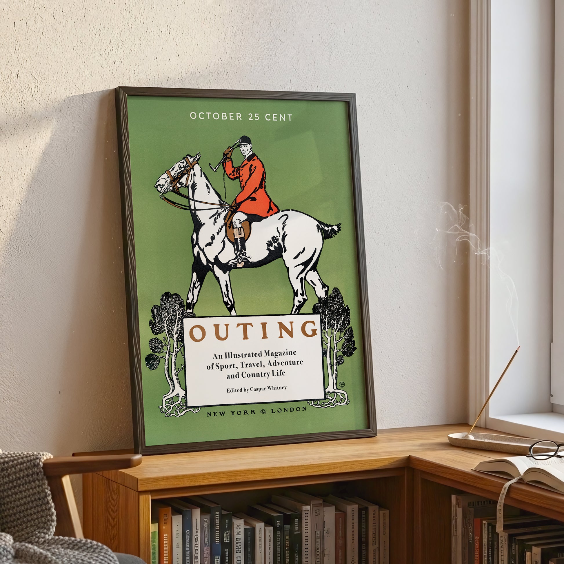 Vintage Horse Rider Magazine Cover Art (Digital Download)