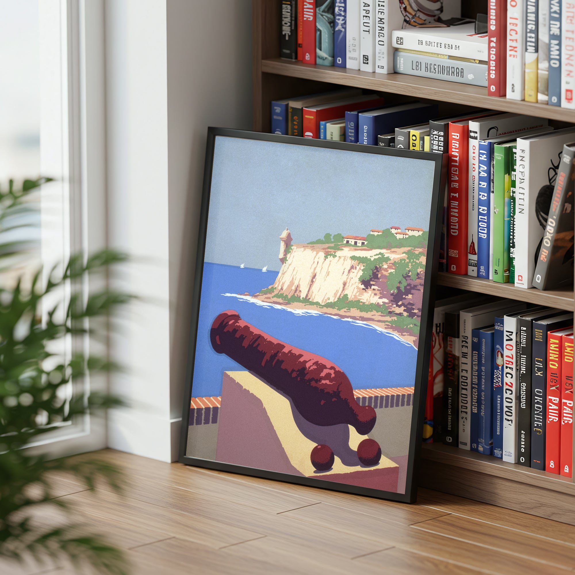 Vintage Coastal Poster