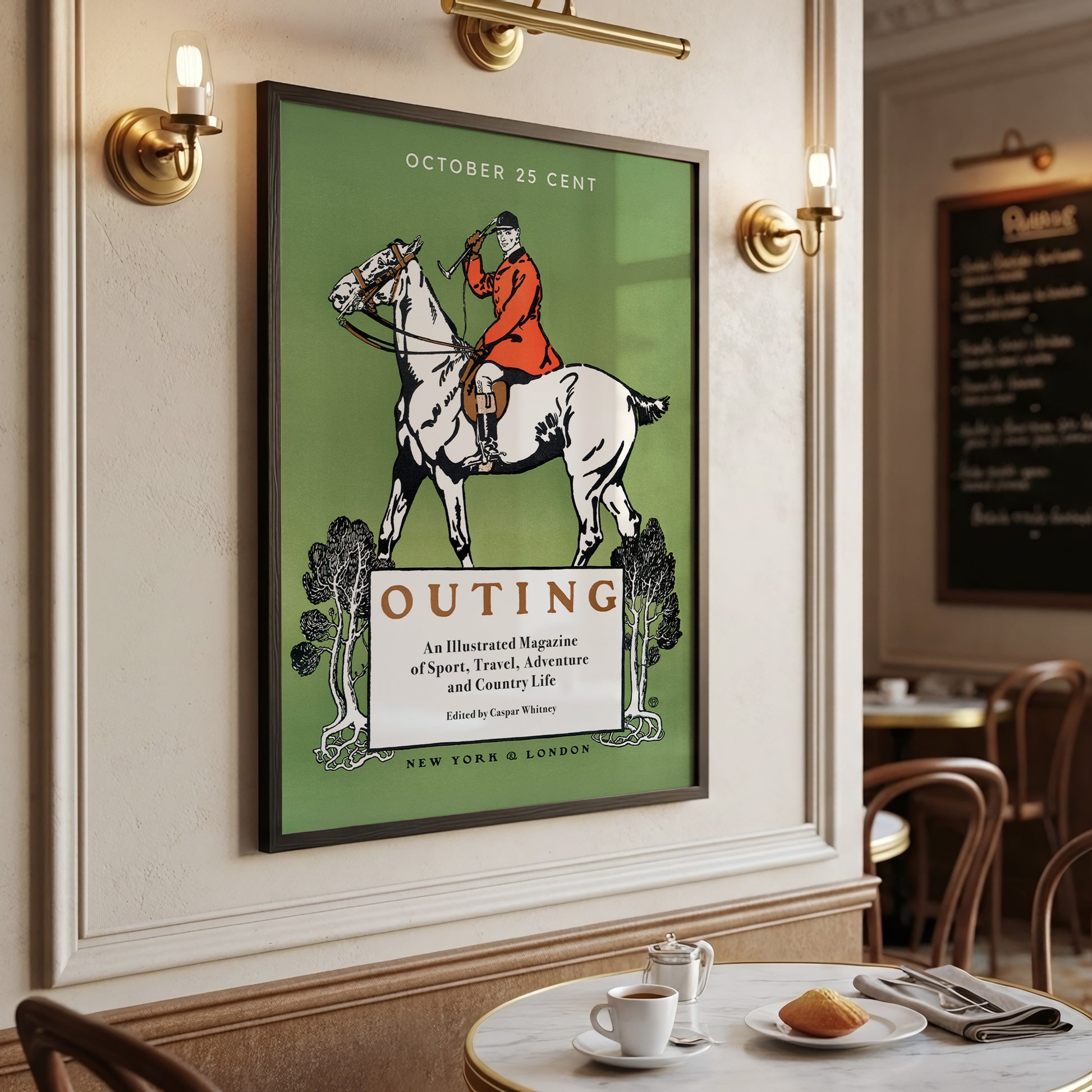 Vintage Horse Rider Magazine Cover Art (Digital Download)