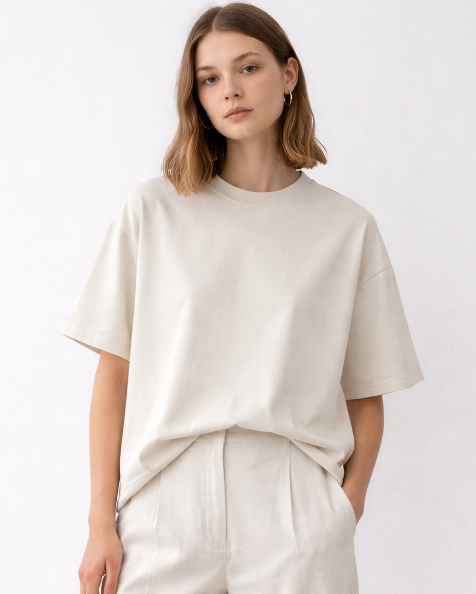 Essential Heavyweight Cotton T-Shirt | Relaxed Fit