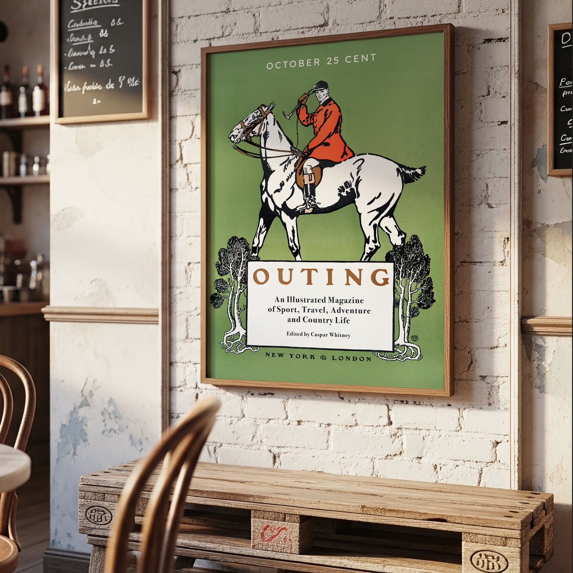 Vintage Horse Rider Magazine Cover Art (Digital Download)