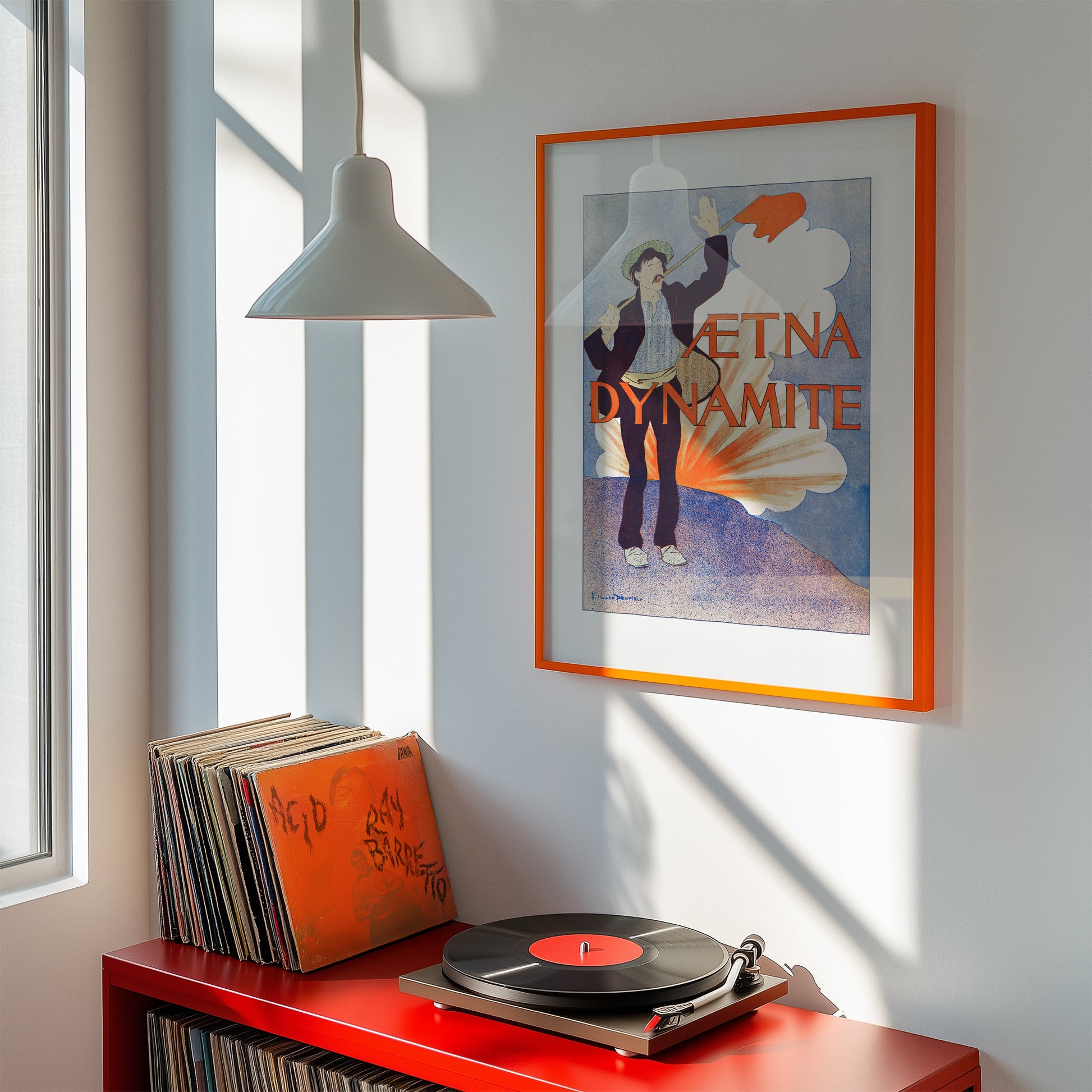 Vintage Dynamite Advertisement Poster