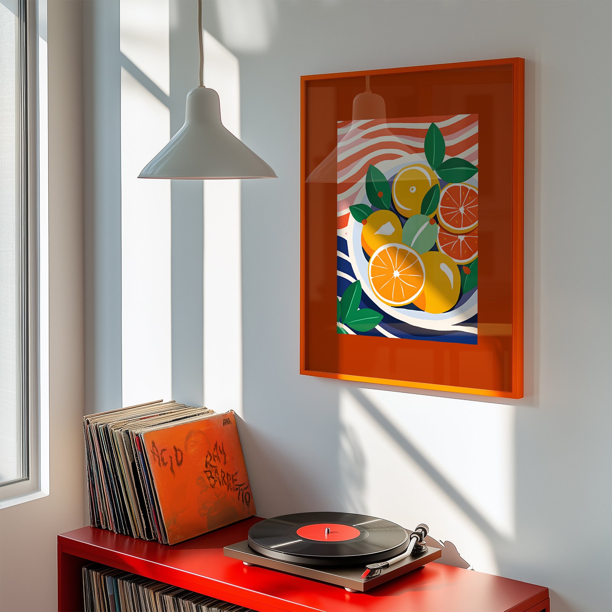 Colorful Mediterranean Kitchen Wall Decor