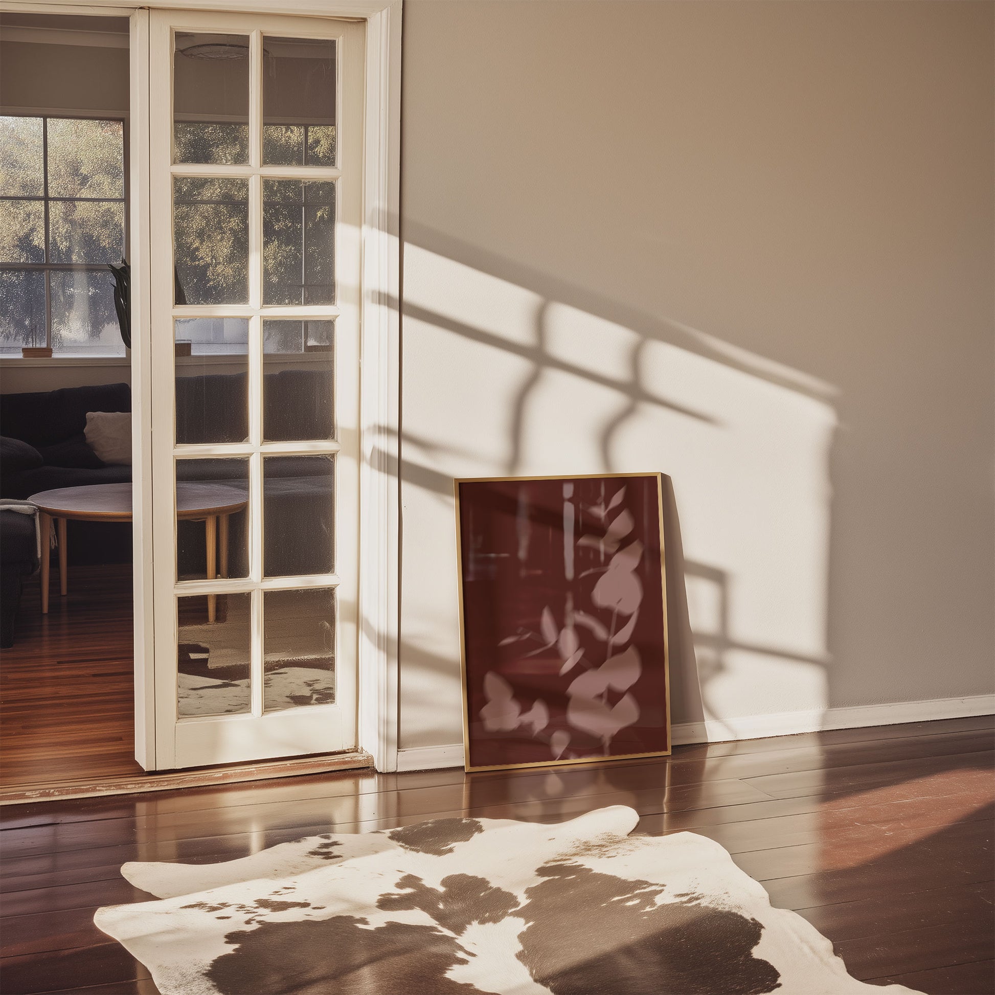 Botanical Shadow V - Rosewood