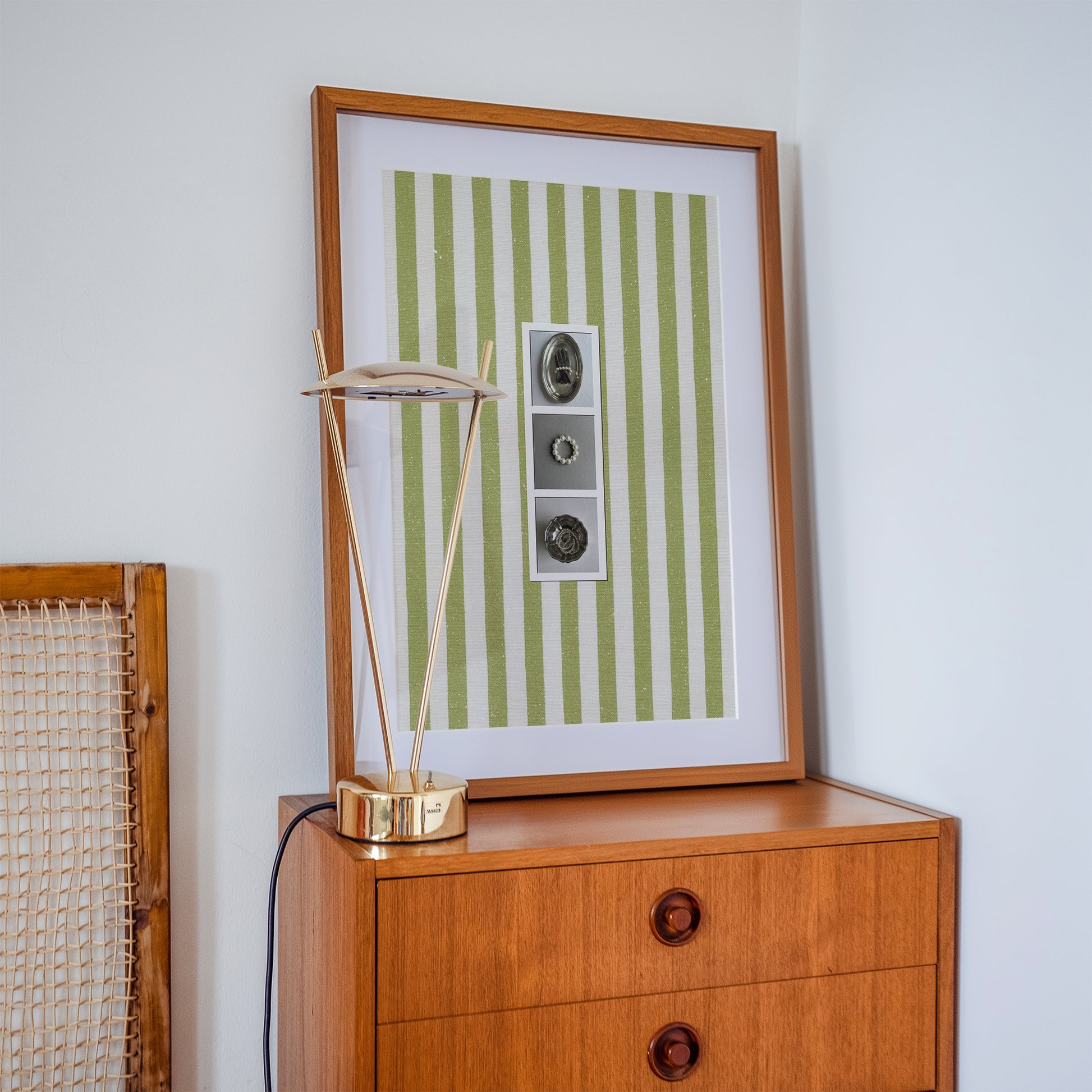 Vintage Pearl Still Life Print