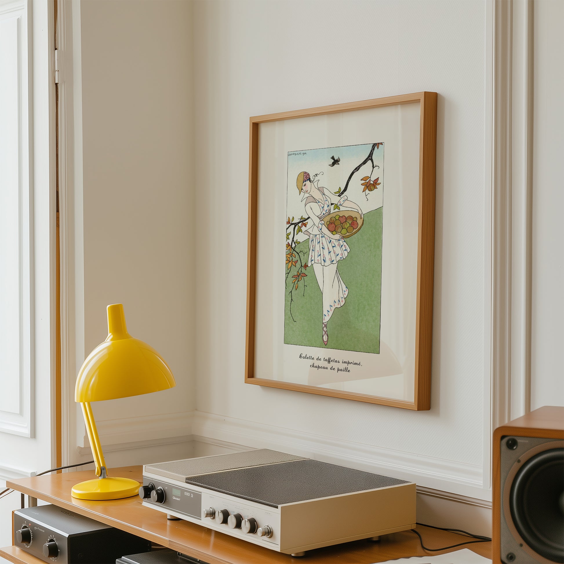 Vintage French Illustration Wall Art