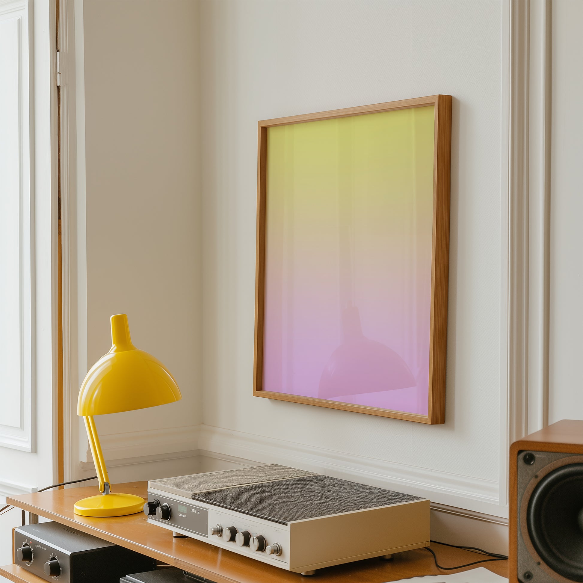 Soft Lavender Calming Artwork