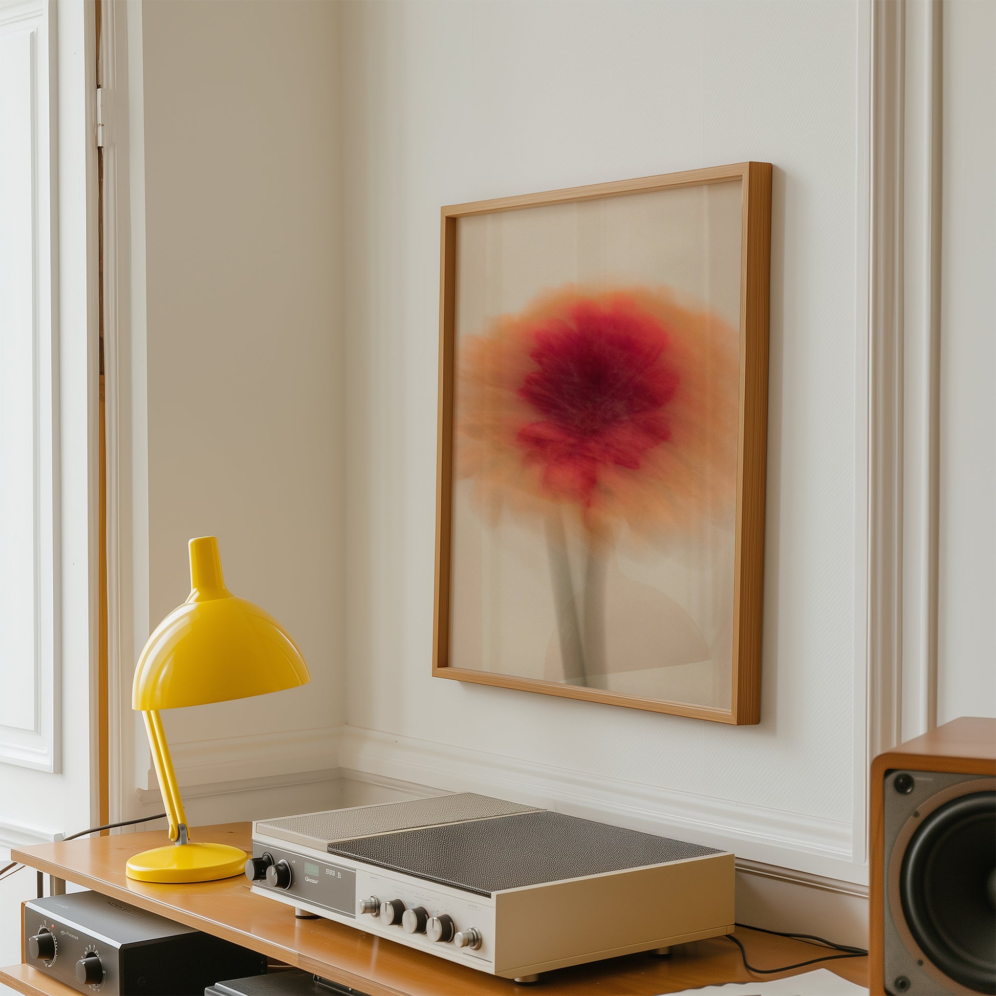 Dreamy Daisy – Abstract Floral Art Print