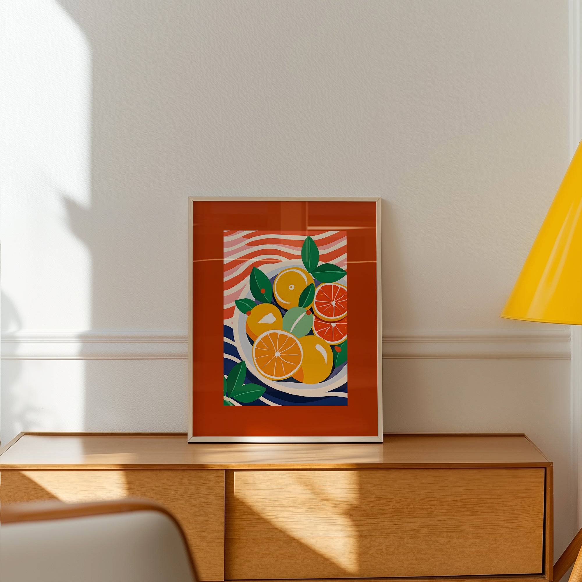 Colorful Mediterranean Kitchen Wall Decor