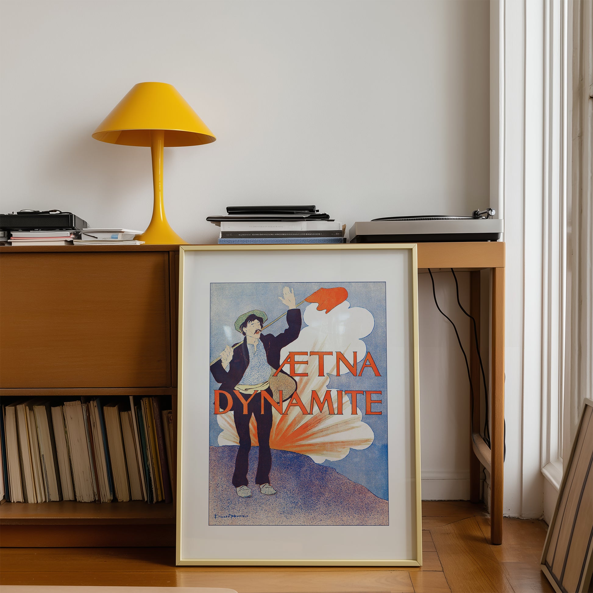 Vintage Dynamite Advertisement Poster
