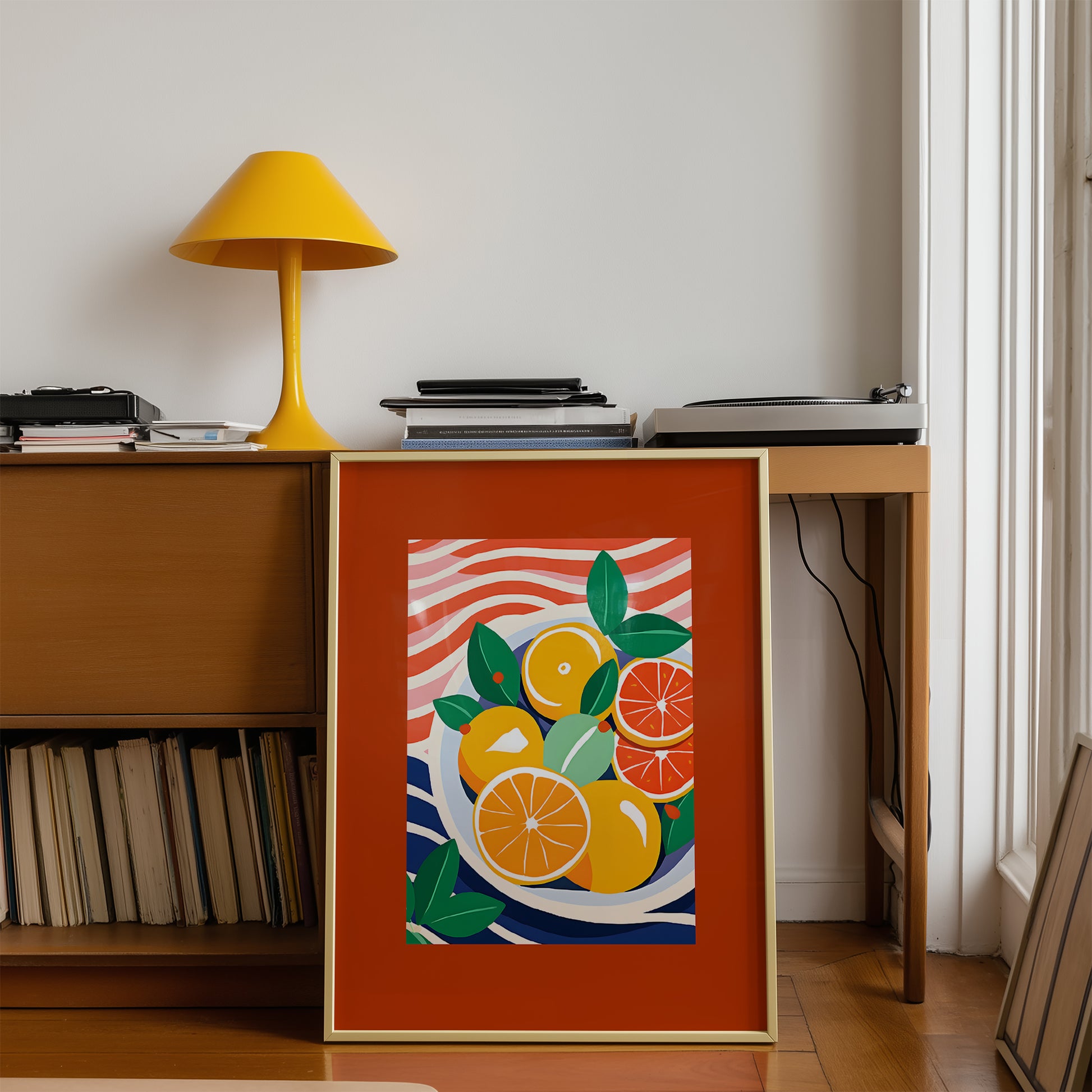Colorful Mediterranean Kitchen Wall Decor
