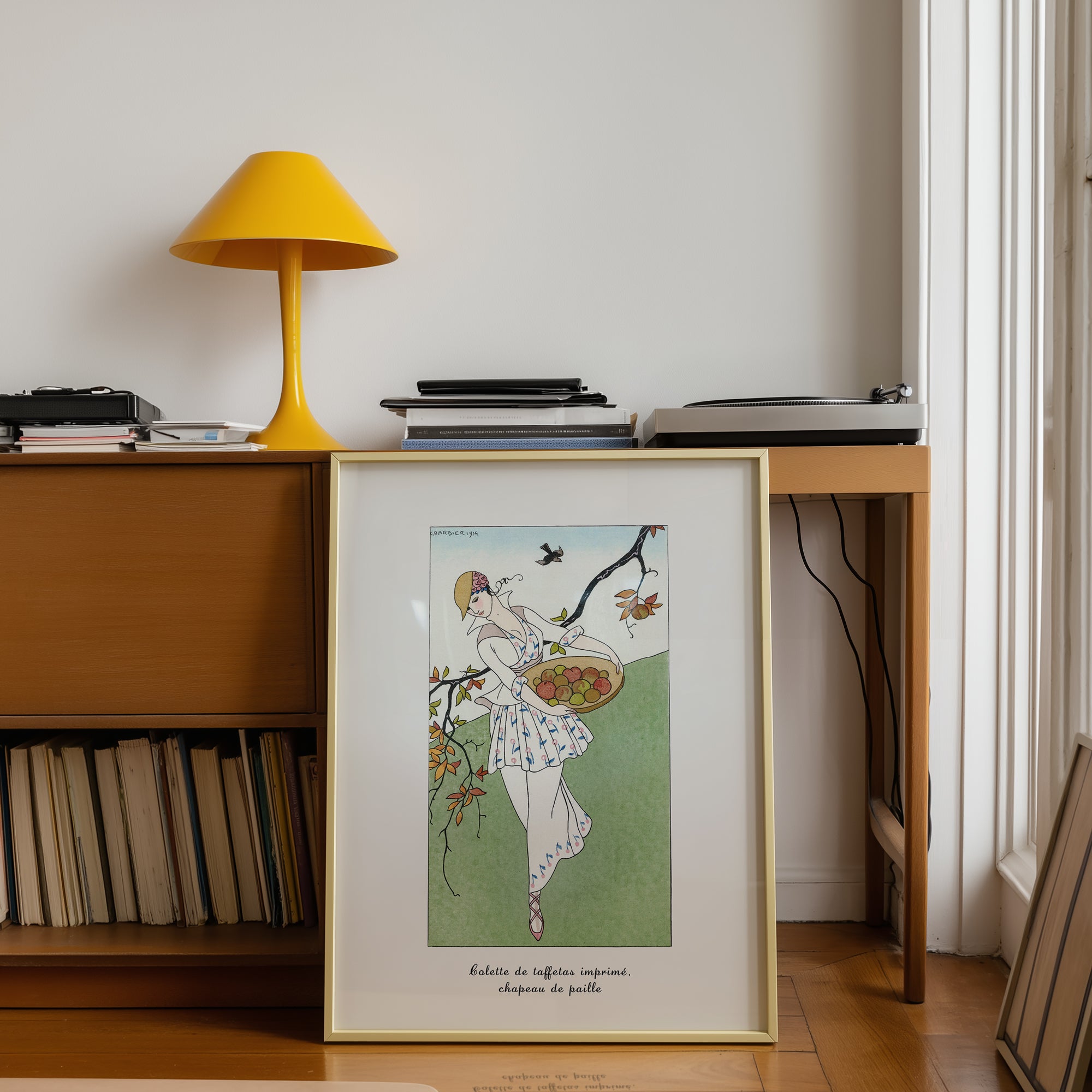 Vintage French Illustration Wall Art