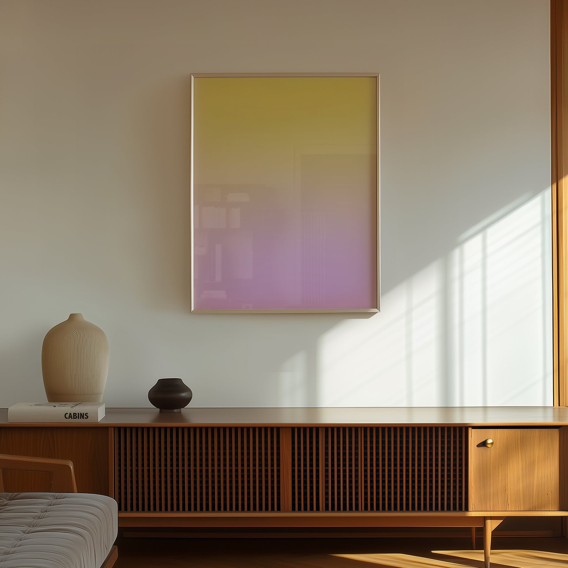Soft Lavender Calming Artwork