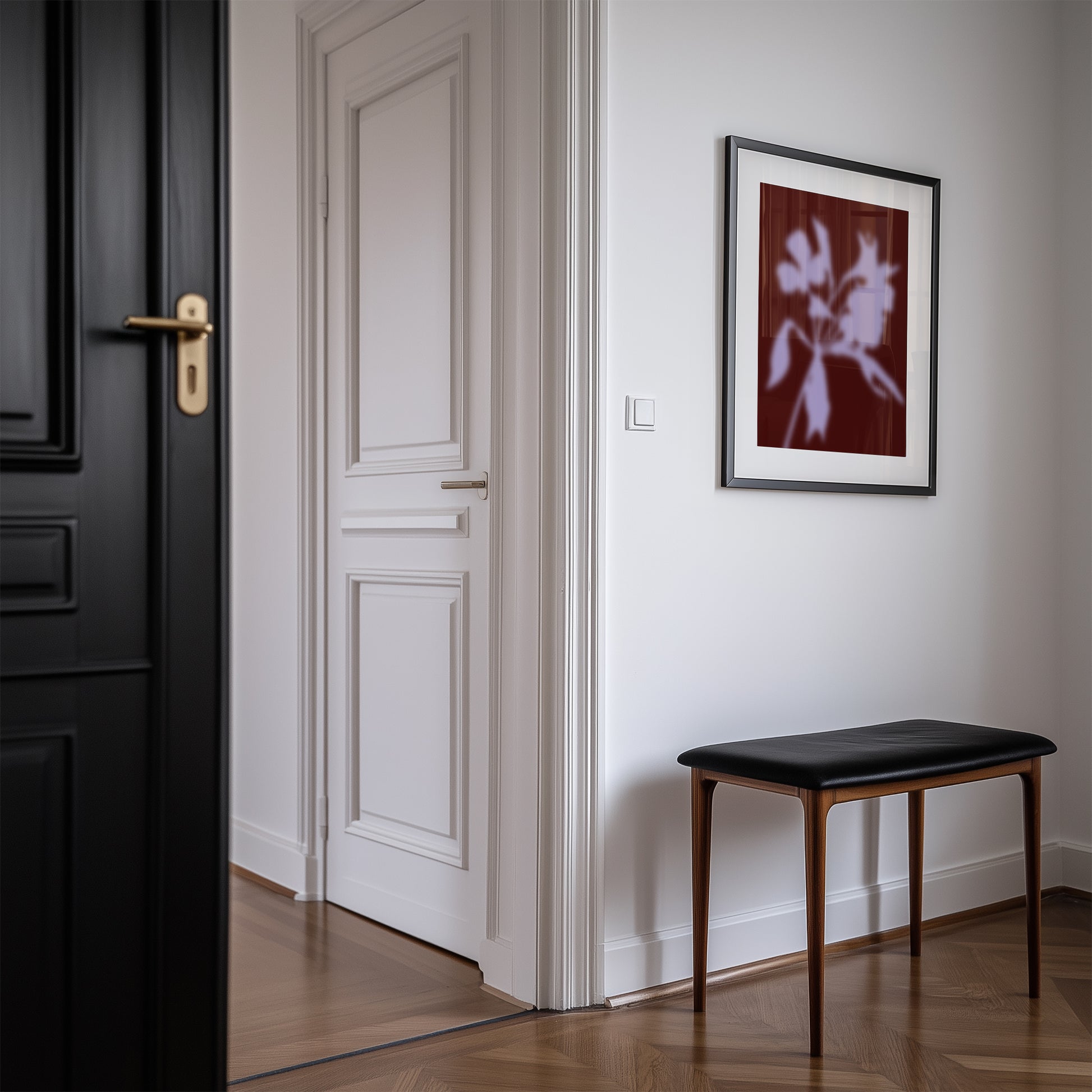 Moody Abstract Botanical Wall Art