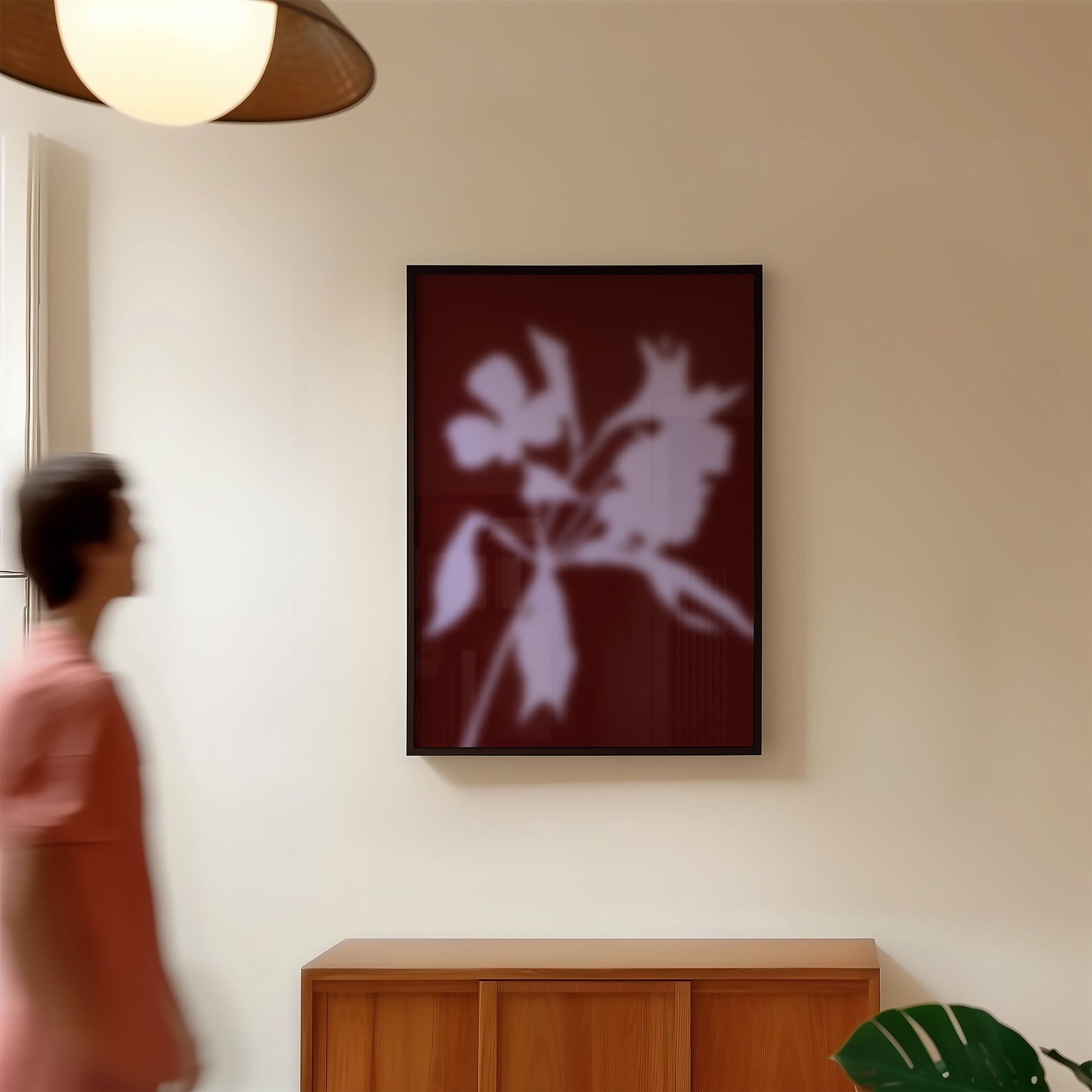 Moody Abstract Botanical Wall Art