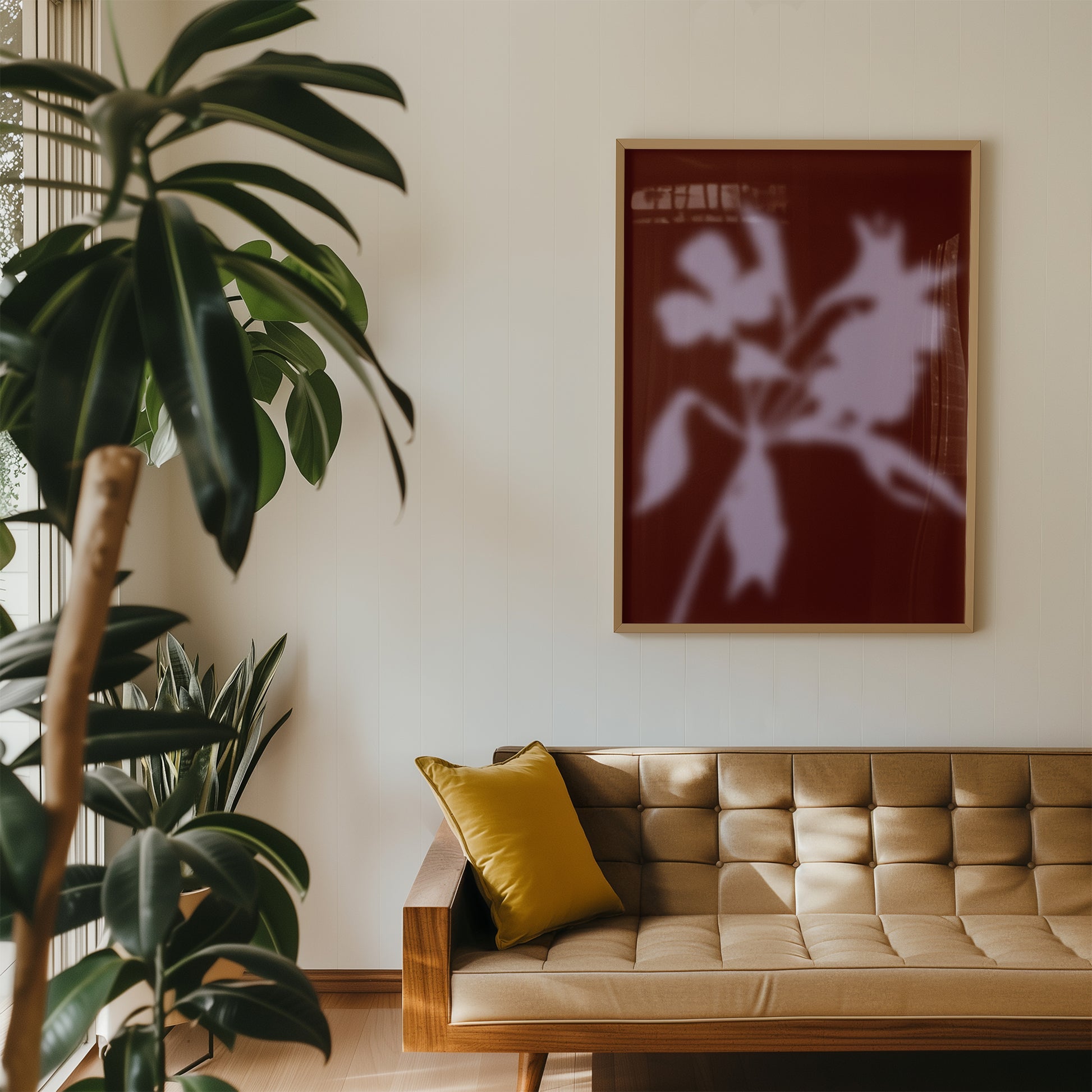Moody Abstract Botanical Wall Art