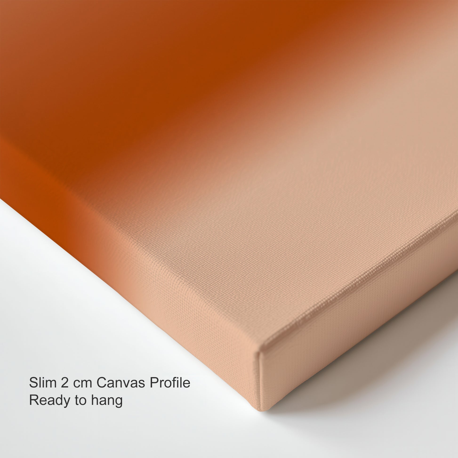 Terracotta Horizon | Brown Abstract Art Print