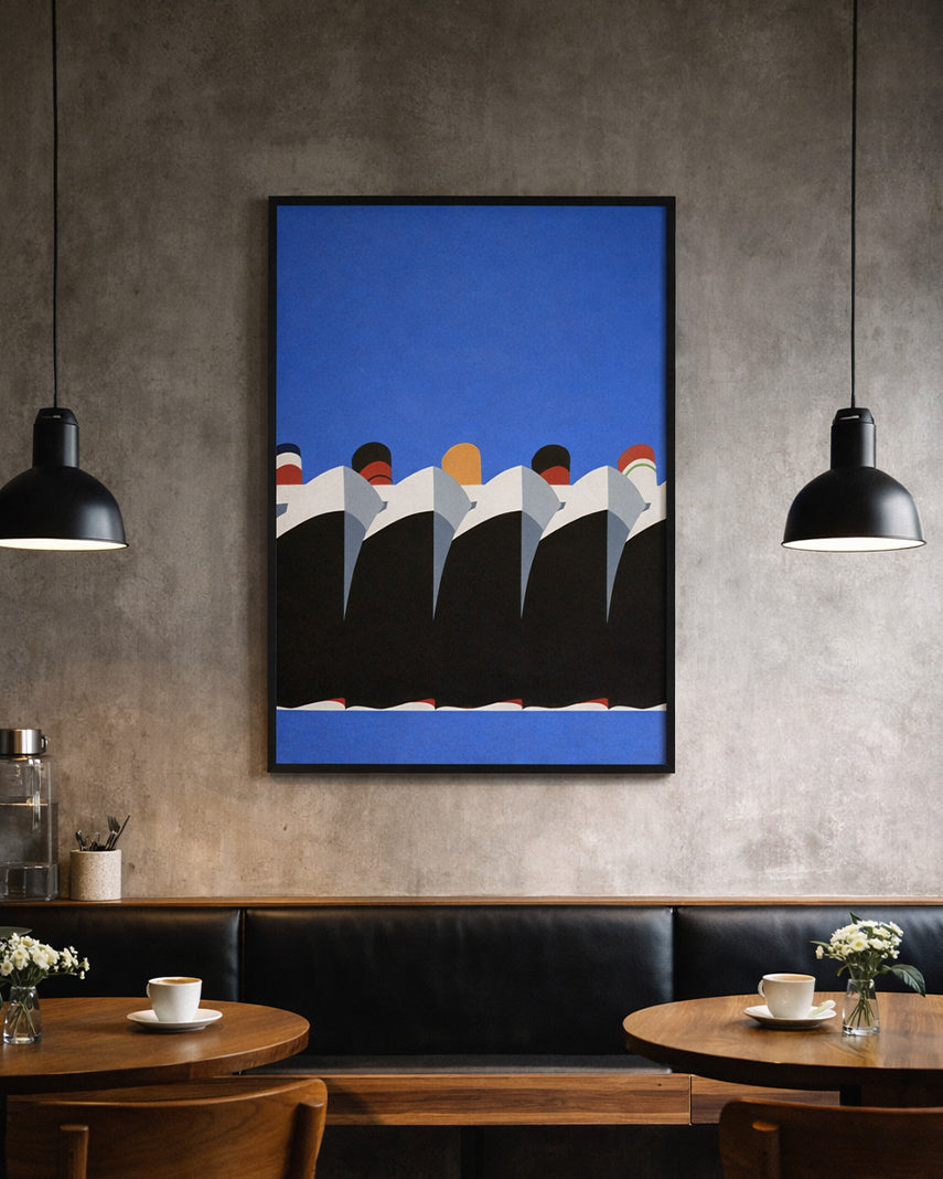 Maritime - Minimalist Coastal Poster