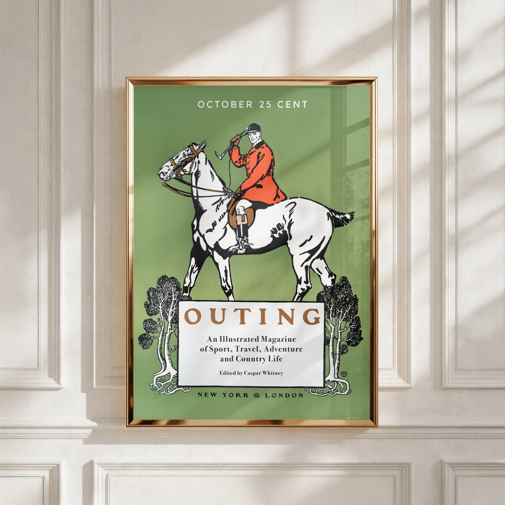 Vintage Horse Rider Magazine Cover Art (Digital Download)