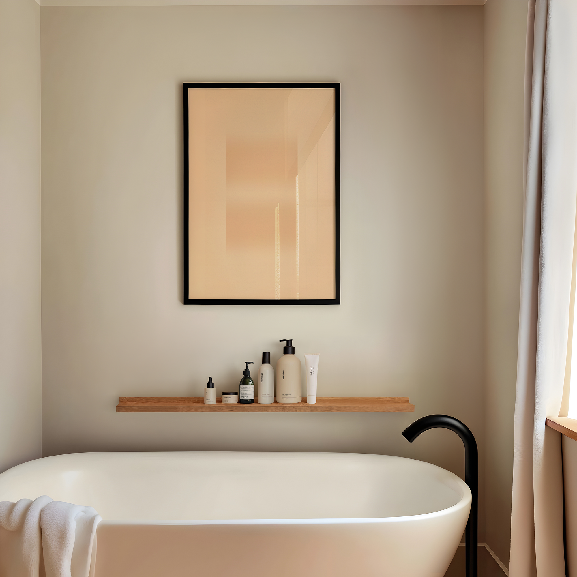 Soft Structure No. 01 | Modern Neutral Art Print