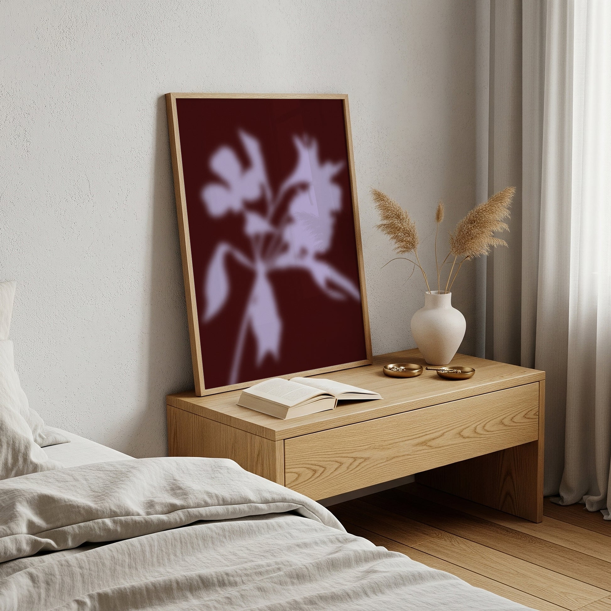 Moody Abstract Botanical Wall Art