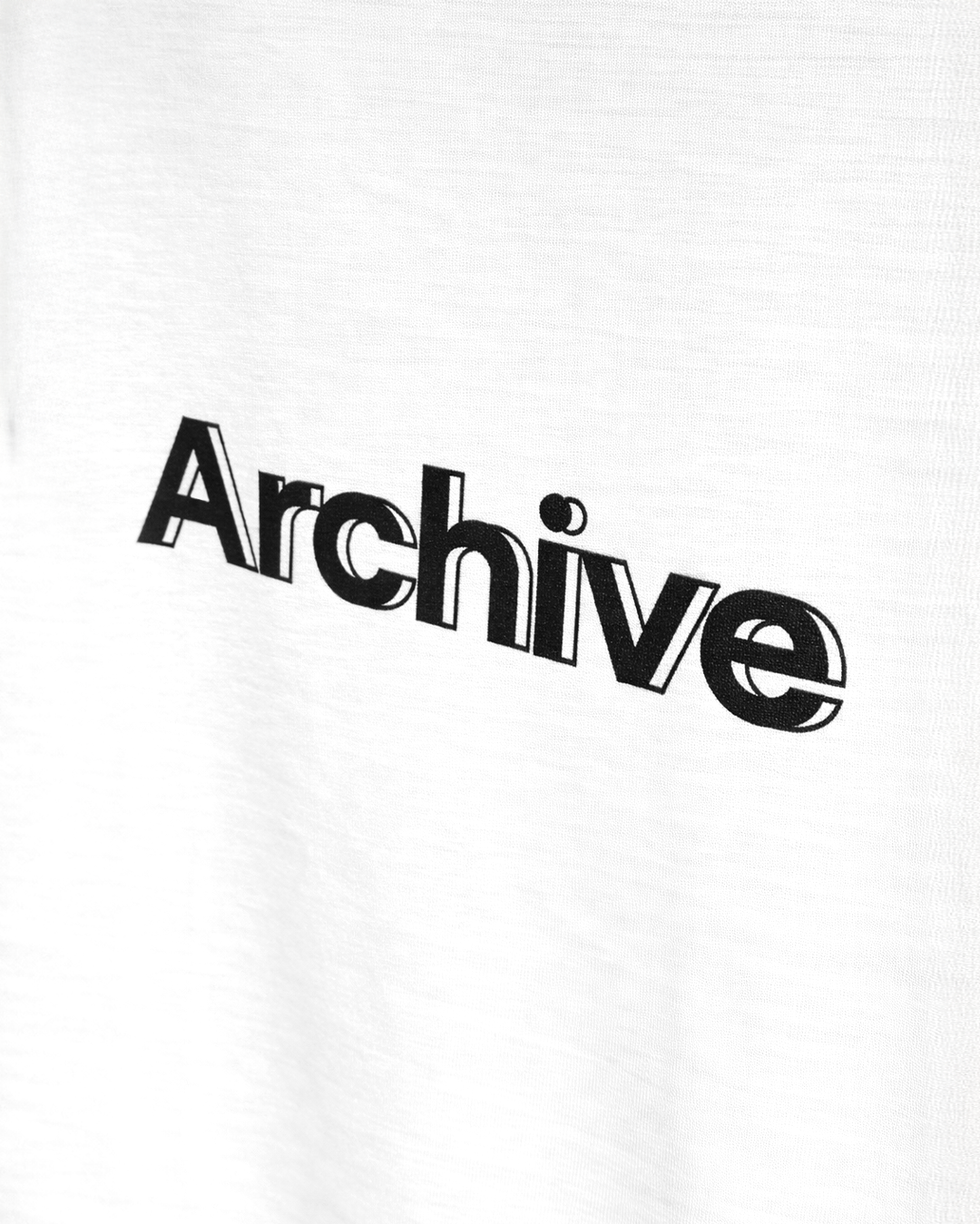 Archive Graphic T-Shirt – Minimal Oversized Cotton Tee