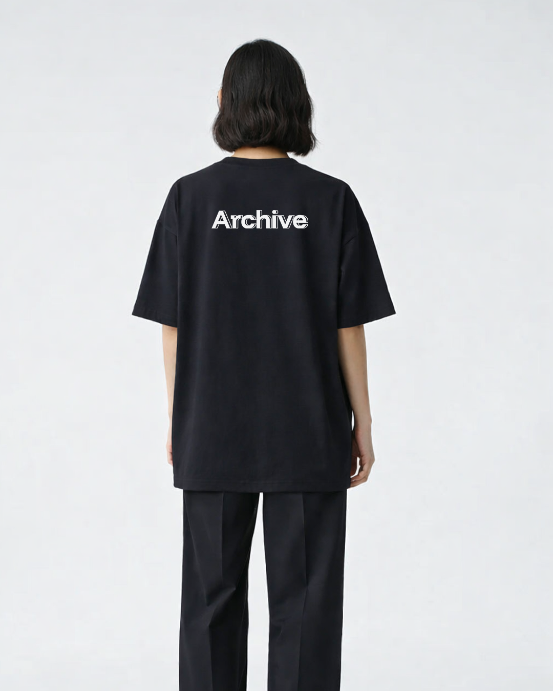 Archive Graphic T-Shirt – Minimal Oversized Cotton Tee