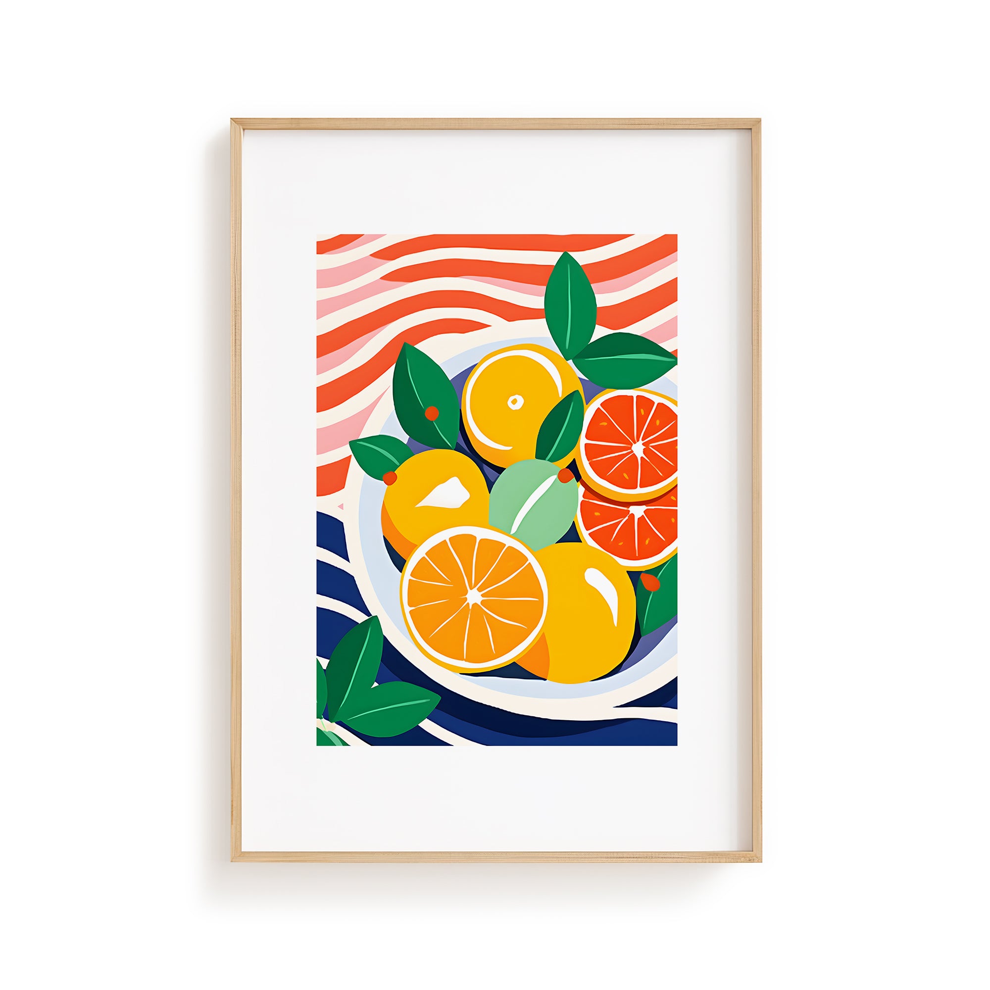 Citrus Fruit Art Print