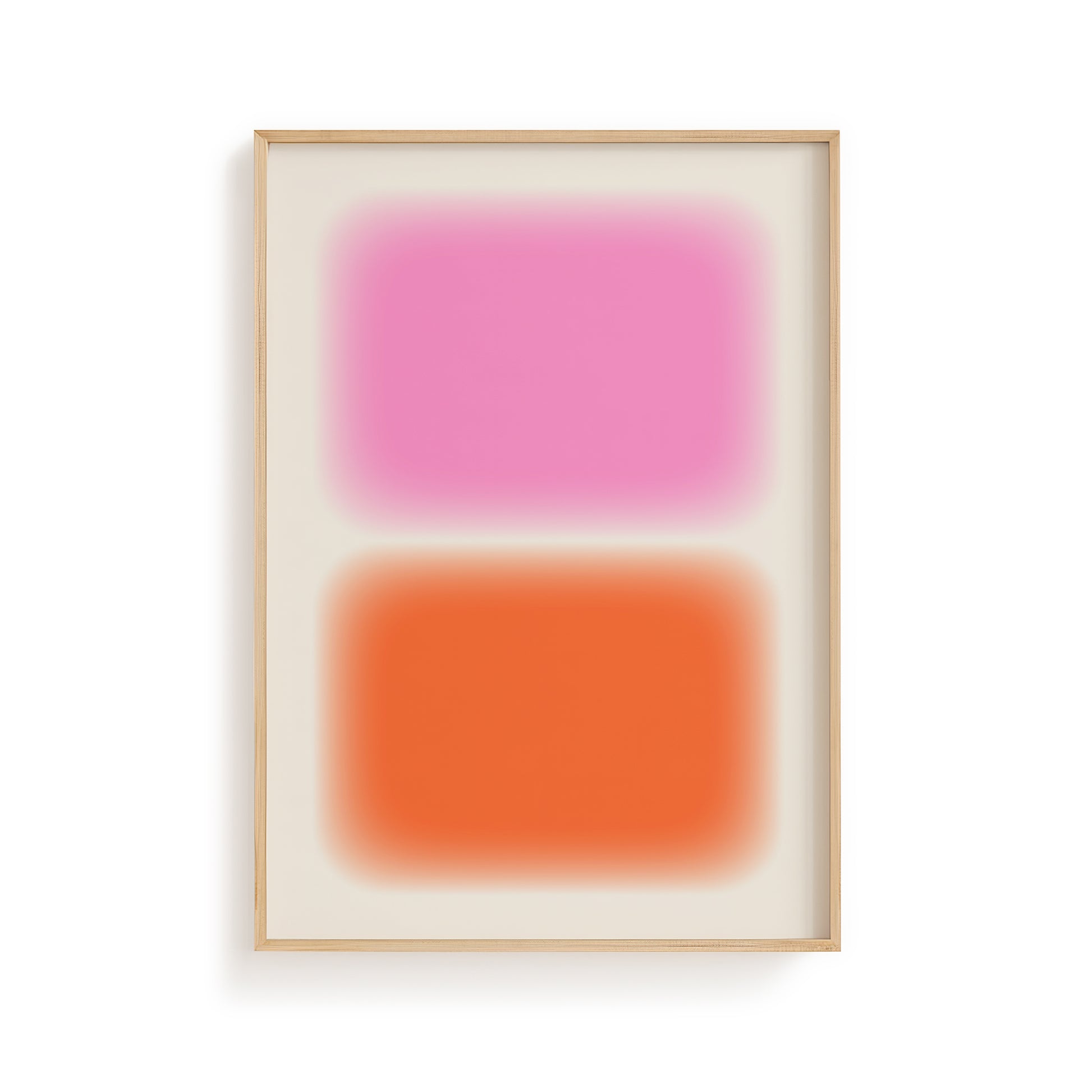 Abstract Color Block Wall Art