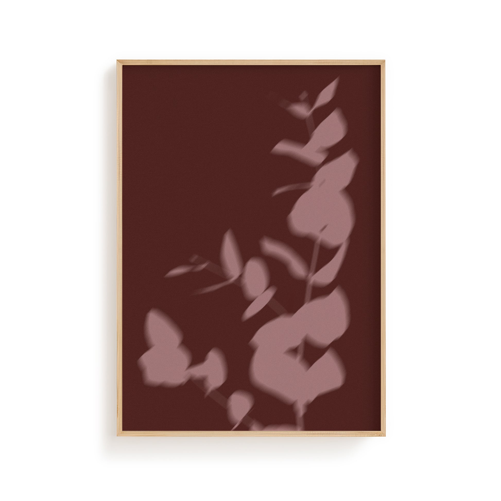 Botanical Shadow V - Rosewood