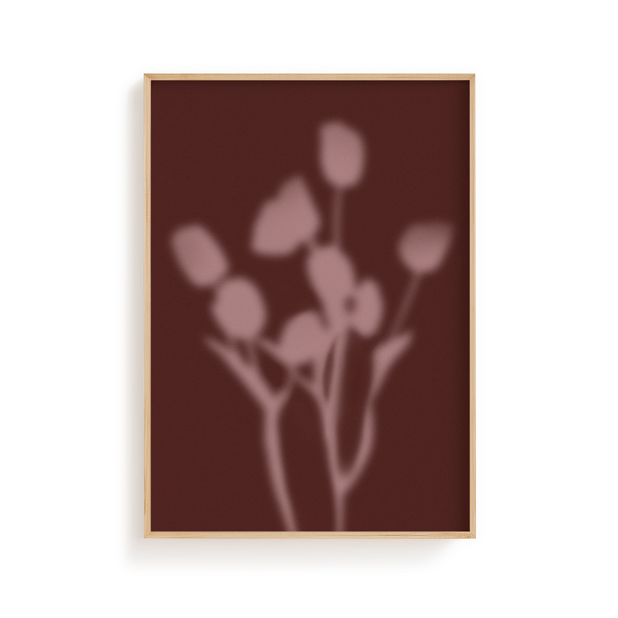Botanical Shadow III - Rosewood