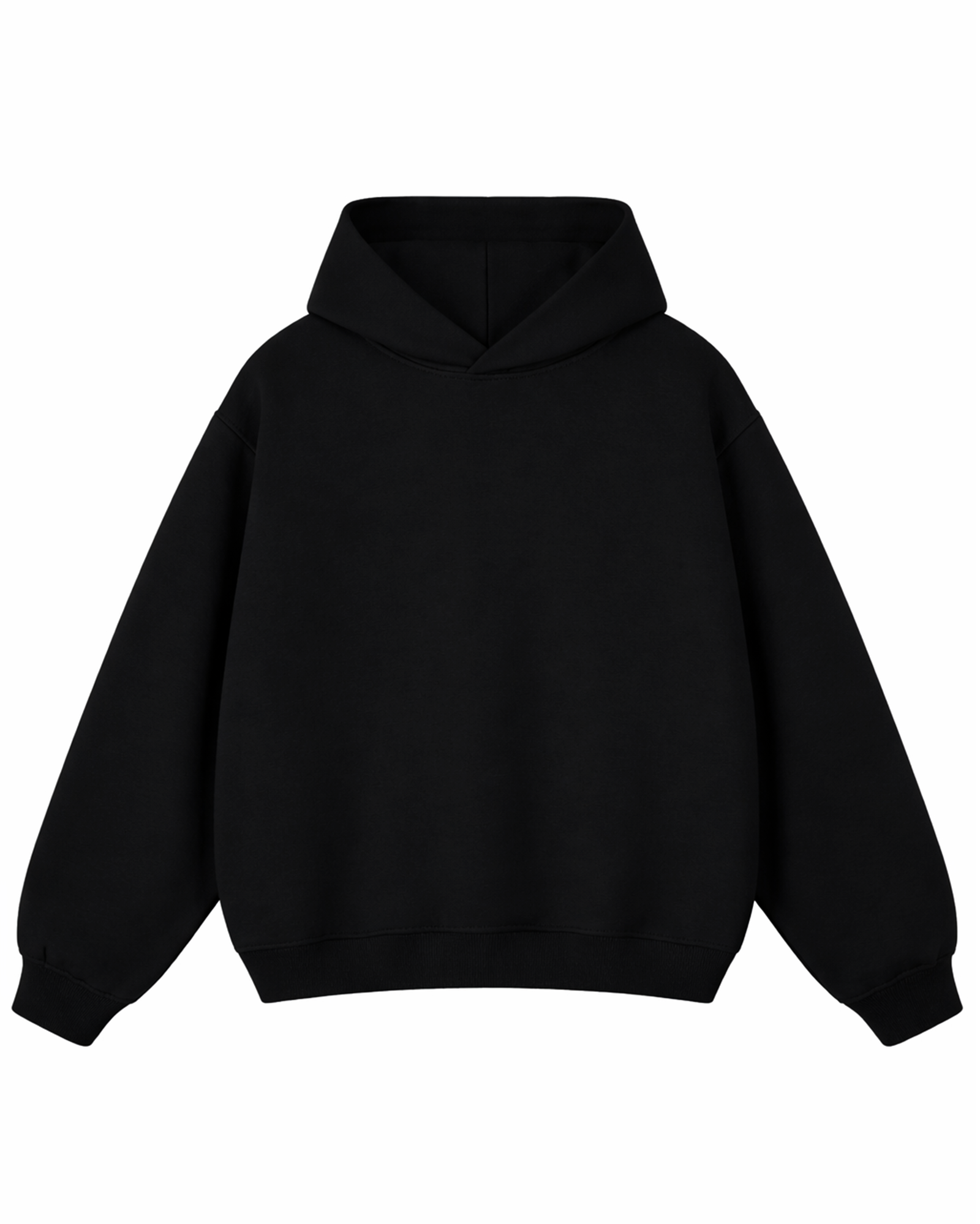 Fleeced Boxy Hoodie