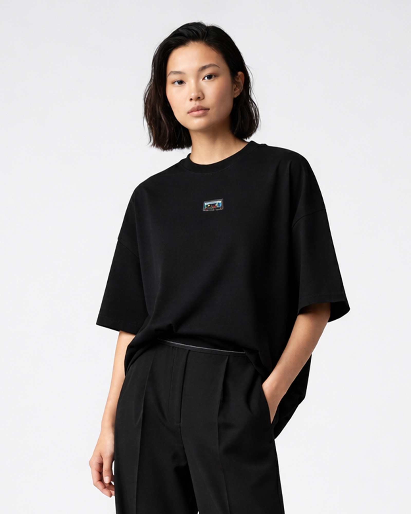 Archive Graphic T-Shirt – Minimal Oversized Cotton Tee