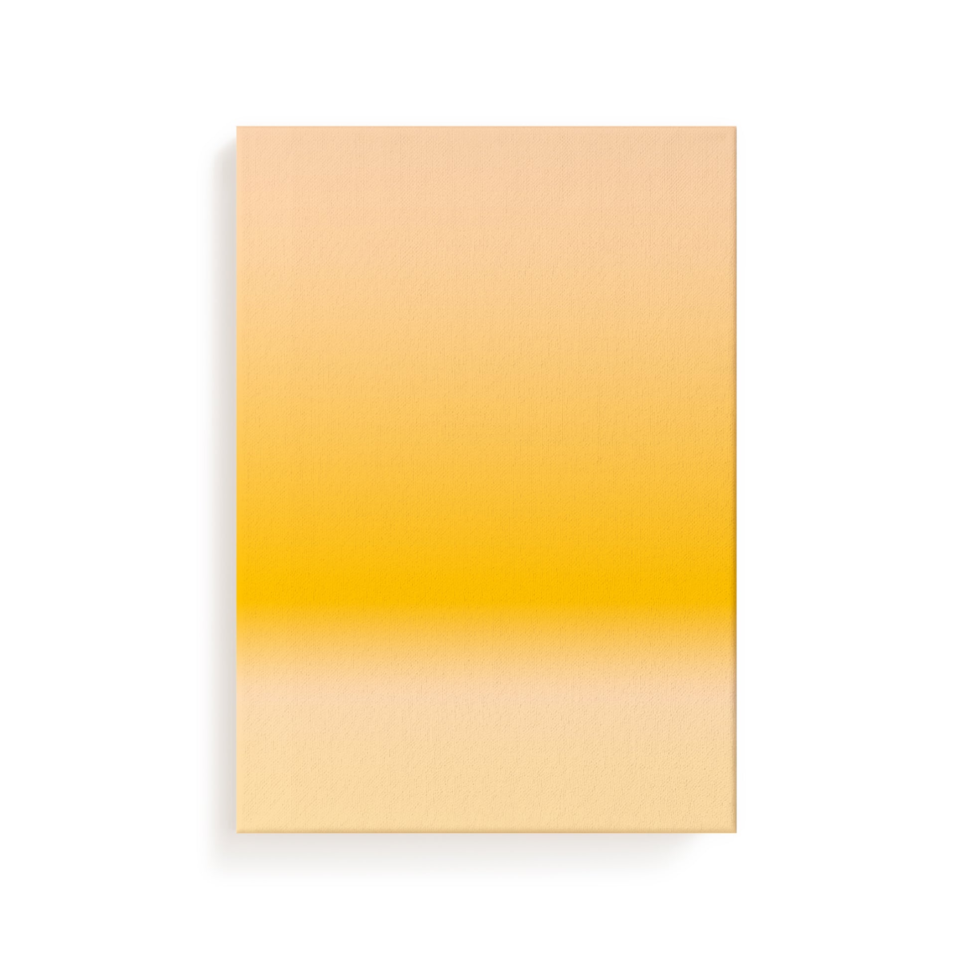 Sunlit Calm No. 01 | Yellow Abstract Art Print