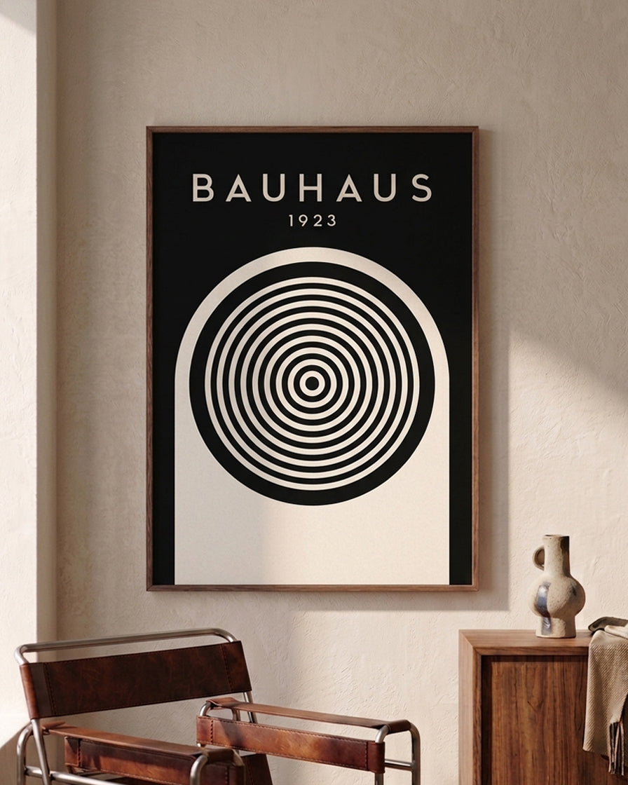 Bauhaus 1923 Concentric Circles Print (Digital Download)