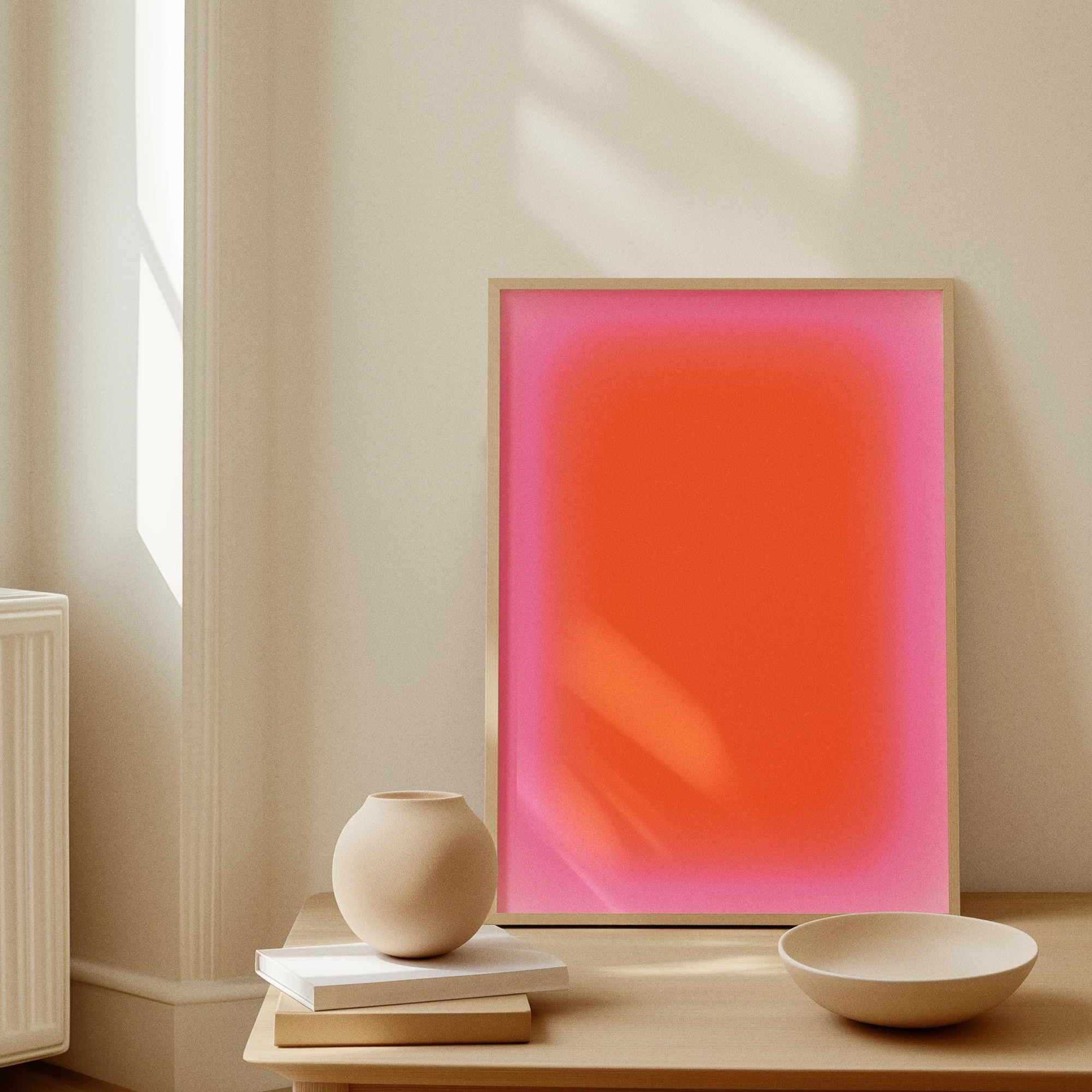 Gradient Abstract Wall Art Print (Digital Download)