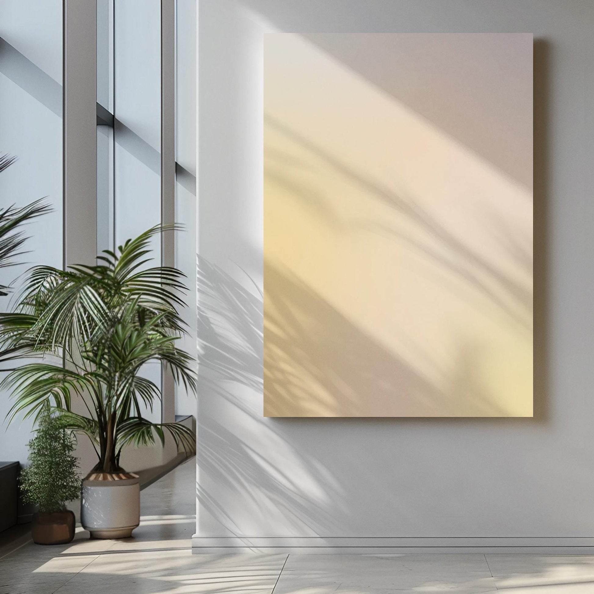 Neutral Beige Abstract Poster (Digital Download)