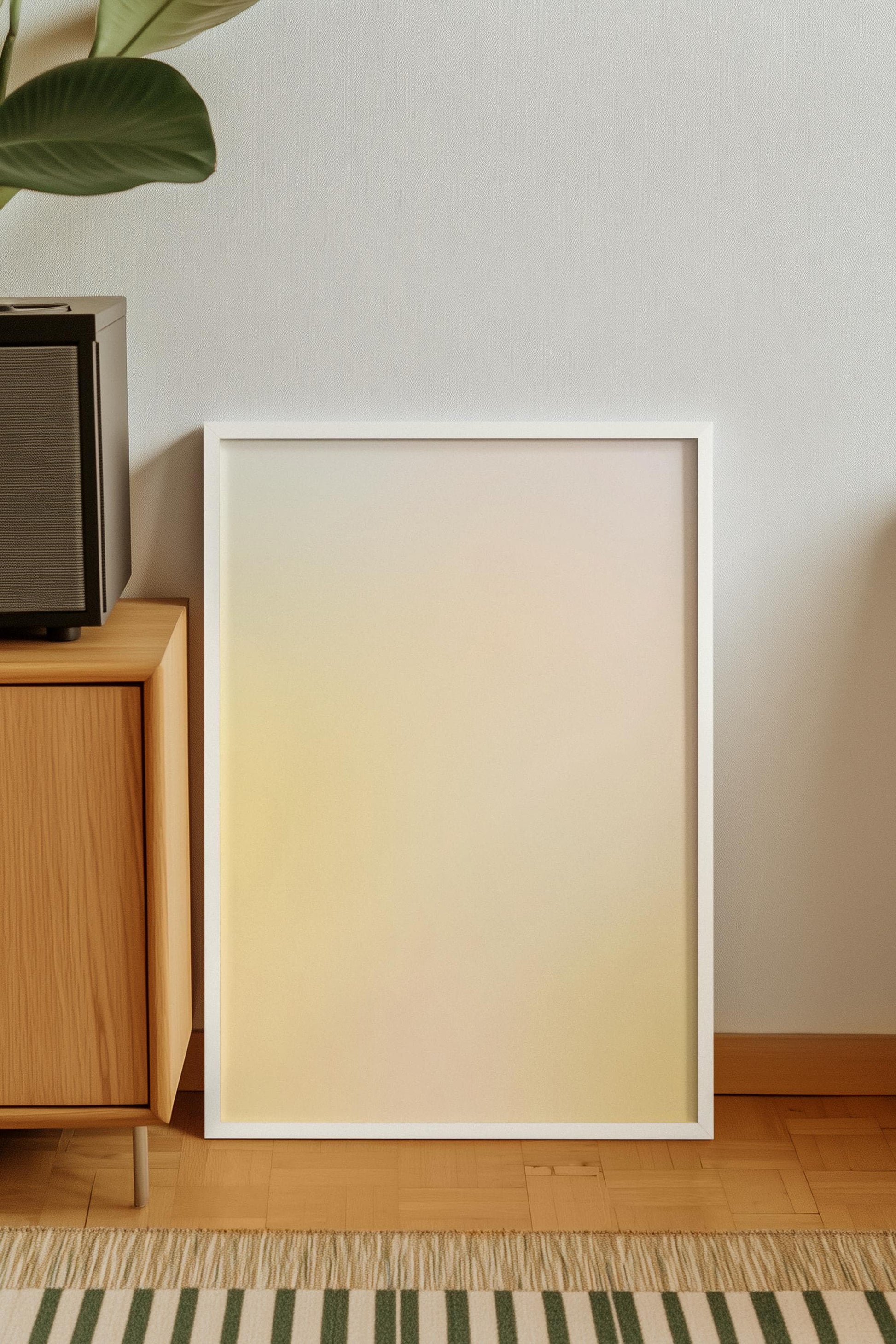 Neutral Beige Abstract Poster (Digital Download)