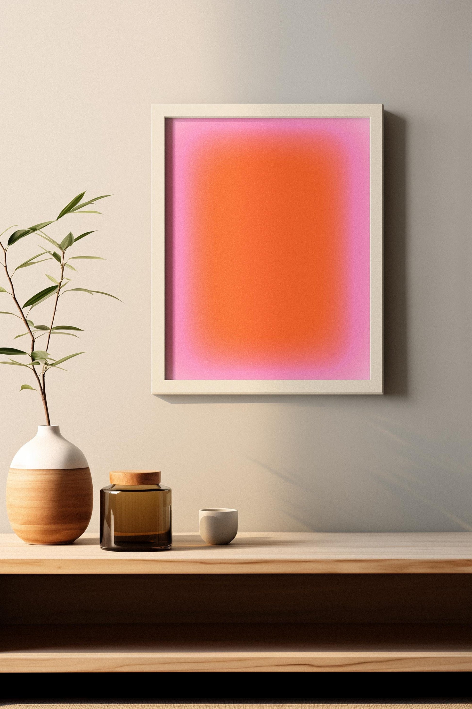 Gradient Abstract Wall Art Print (Digital Download)