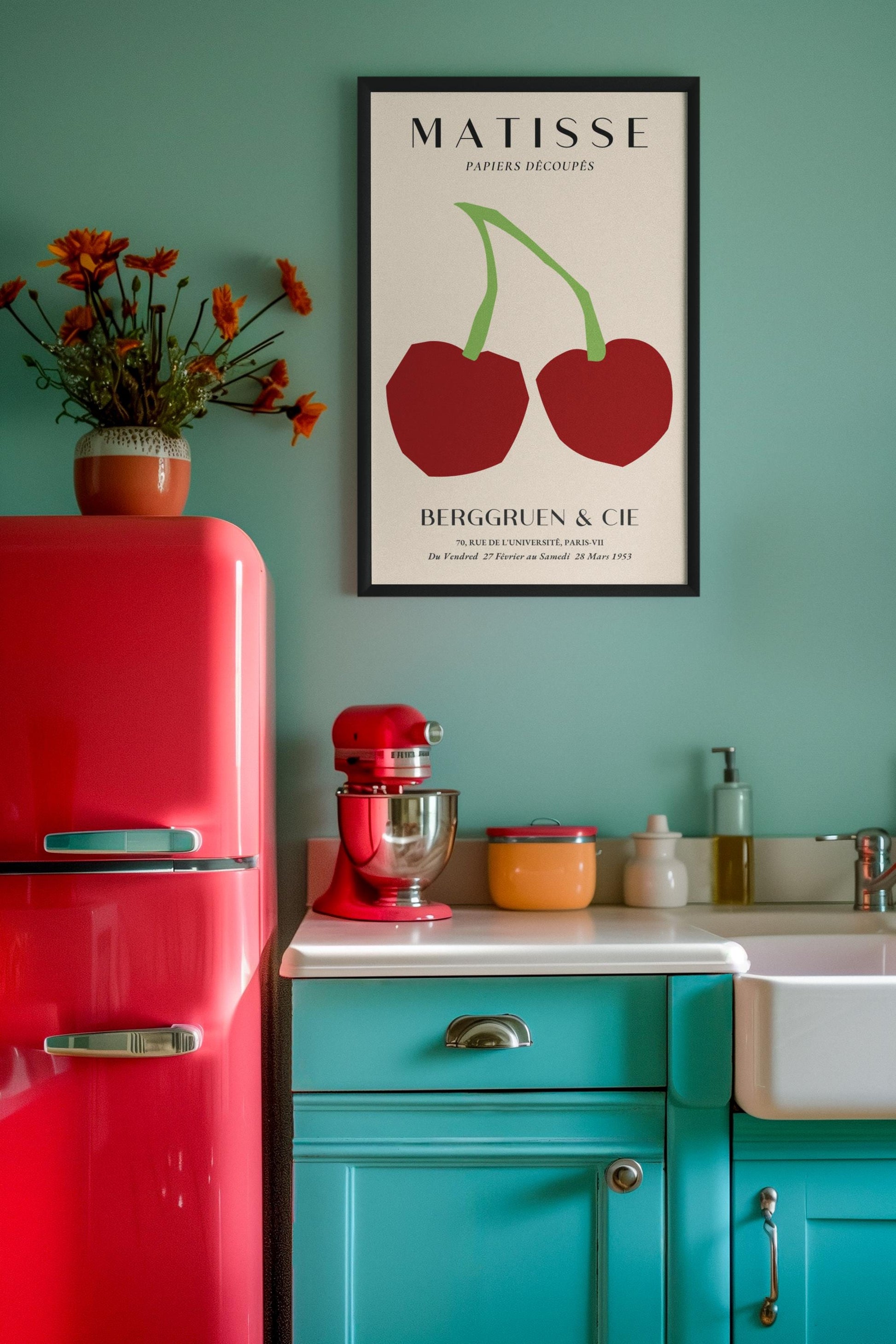 Matisse Inspired Cherry Print (Digital Download)