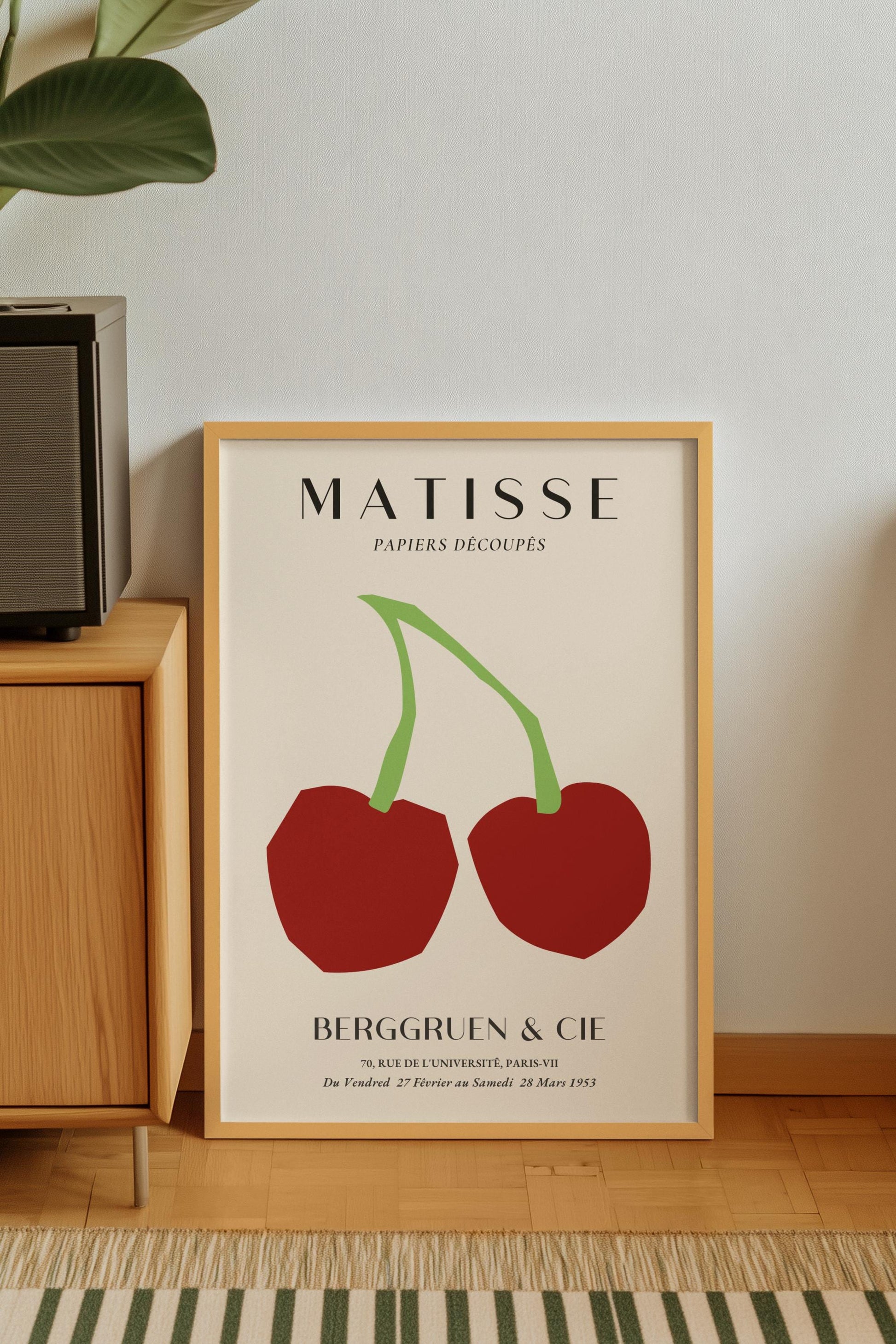 Matisse Inspired Cherry Print (Digital Download)