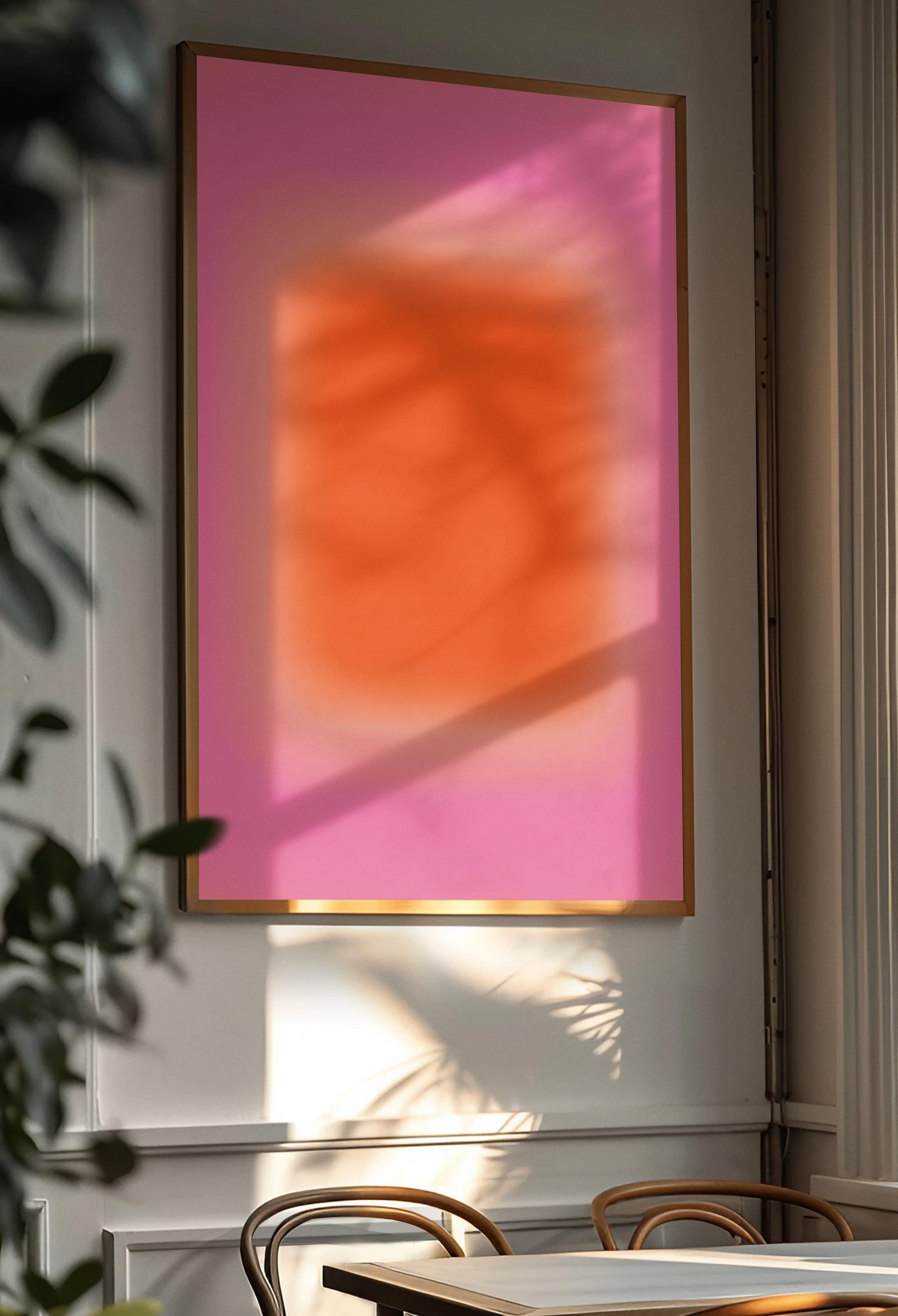 Abstract Gradient Wall Art Print (Digital Download)