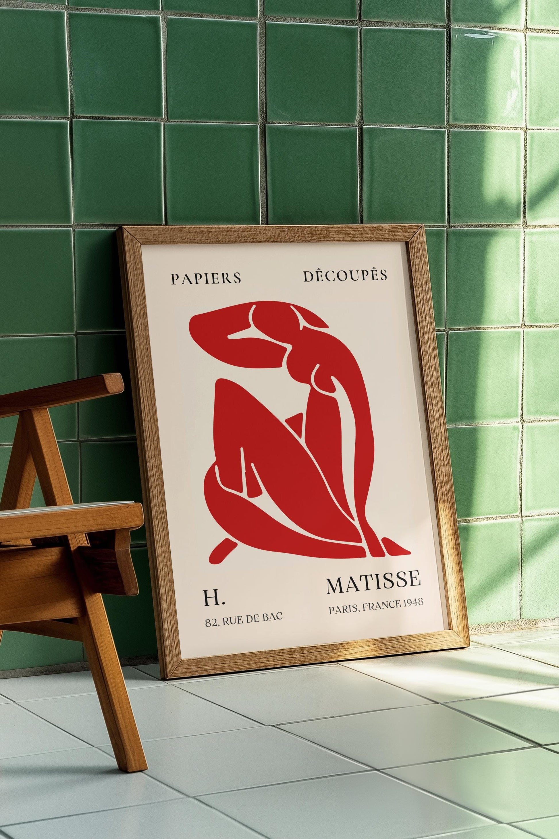Matisse Inspired Modern Wall Art (Digital Download)