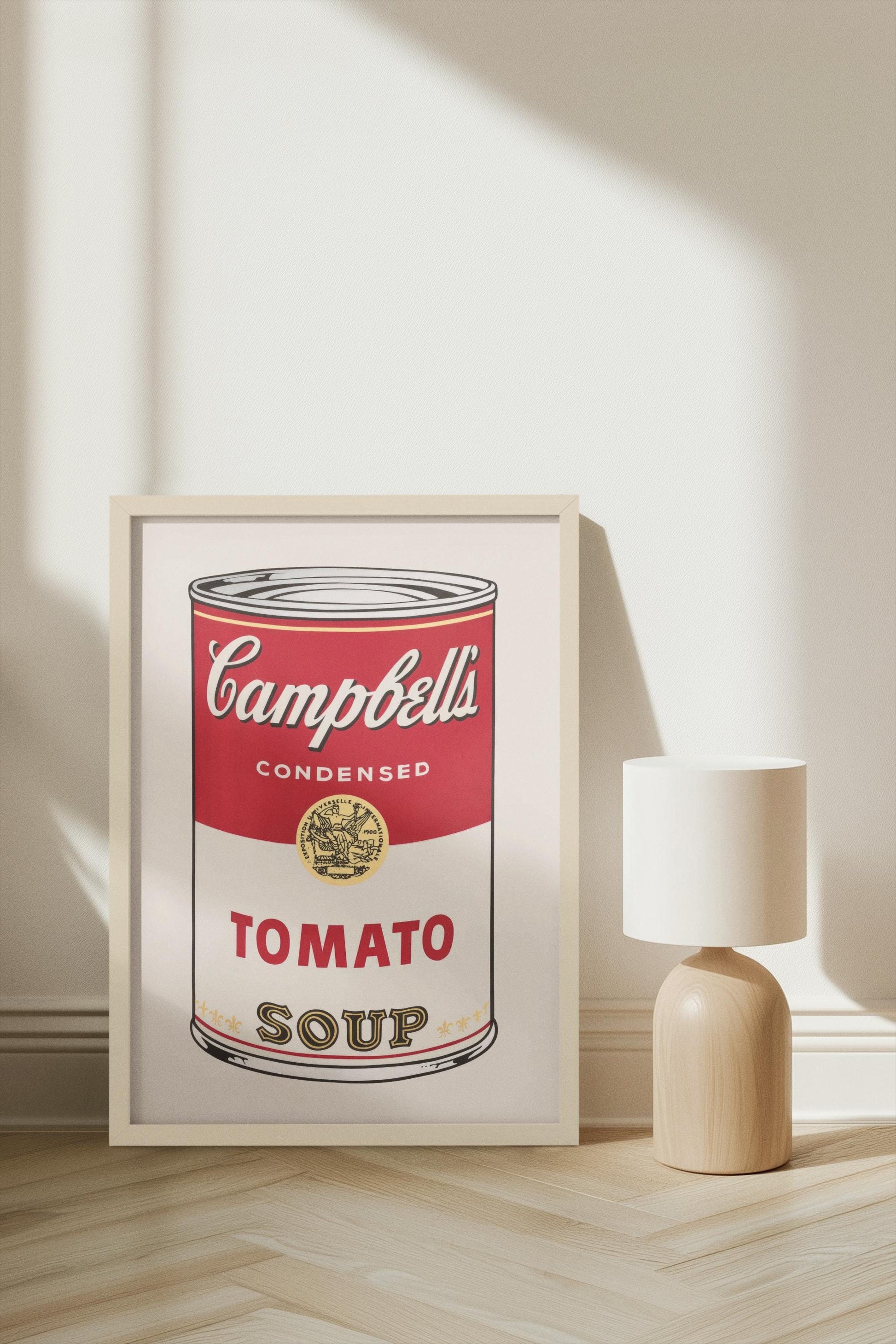 Campbell's Tomato Soup Pop Art Print (Digital Download)