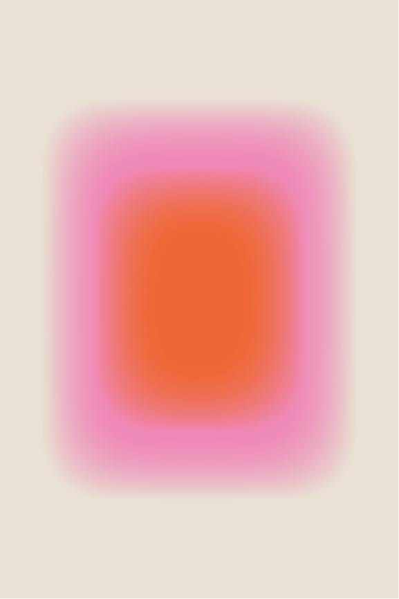 Pink Orange Gradient Abstract Art Print (Digital Download)