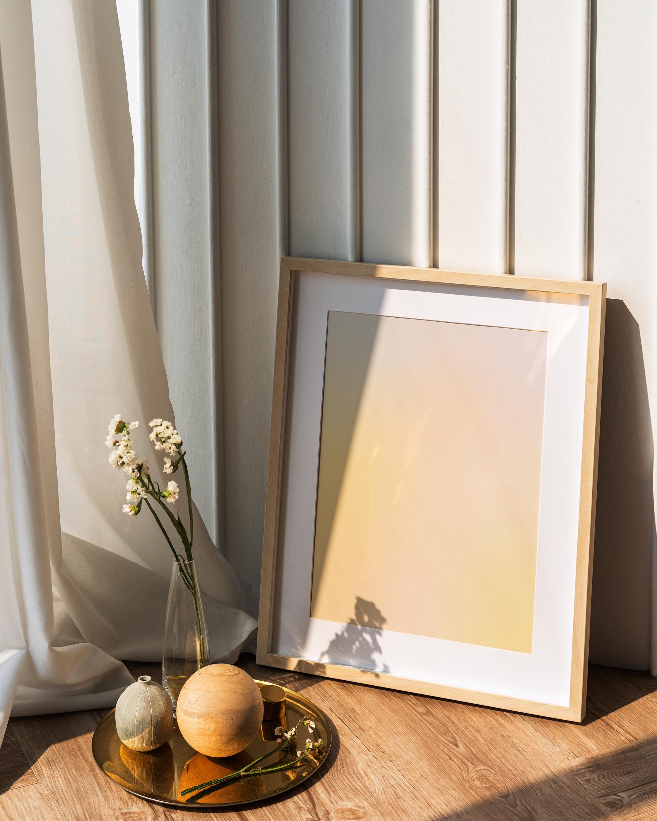 Neutral Beige Abstract Poster (Digital Download)