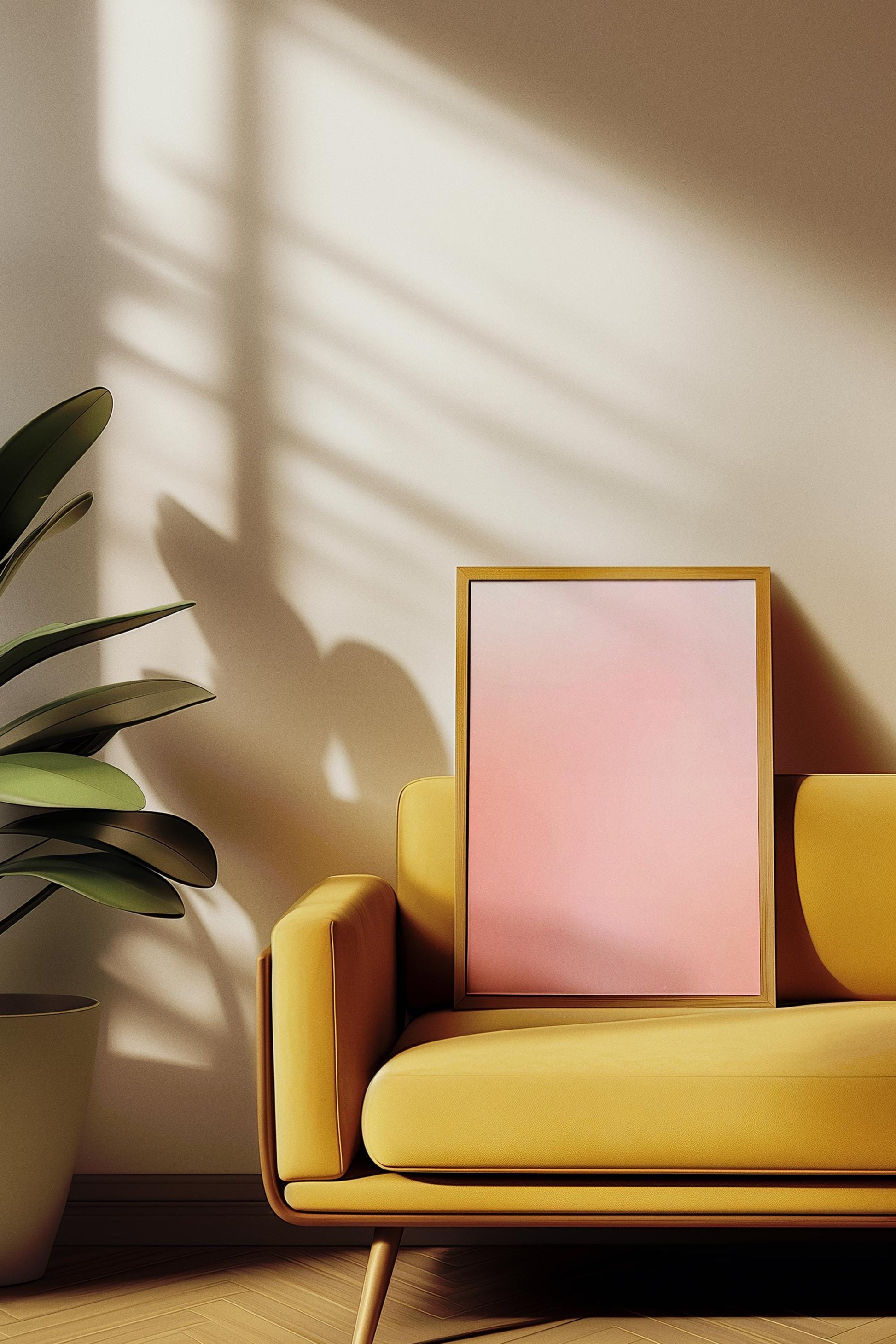 Sunset Gradient Abstract Wall Art (Digital Download)